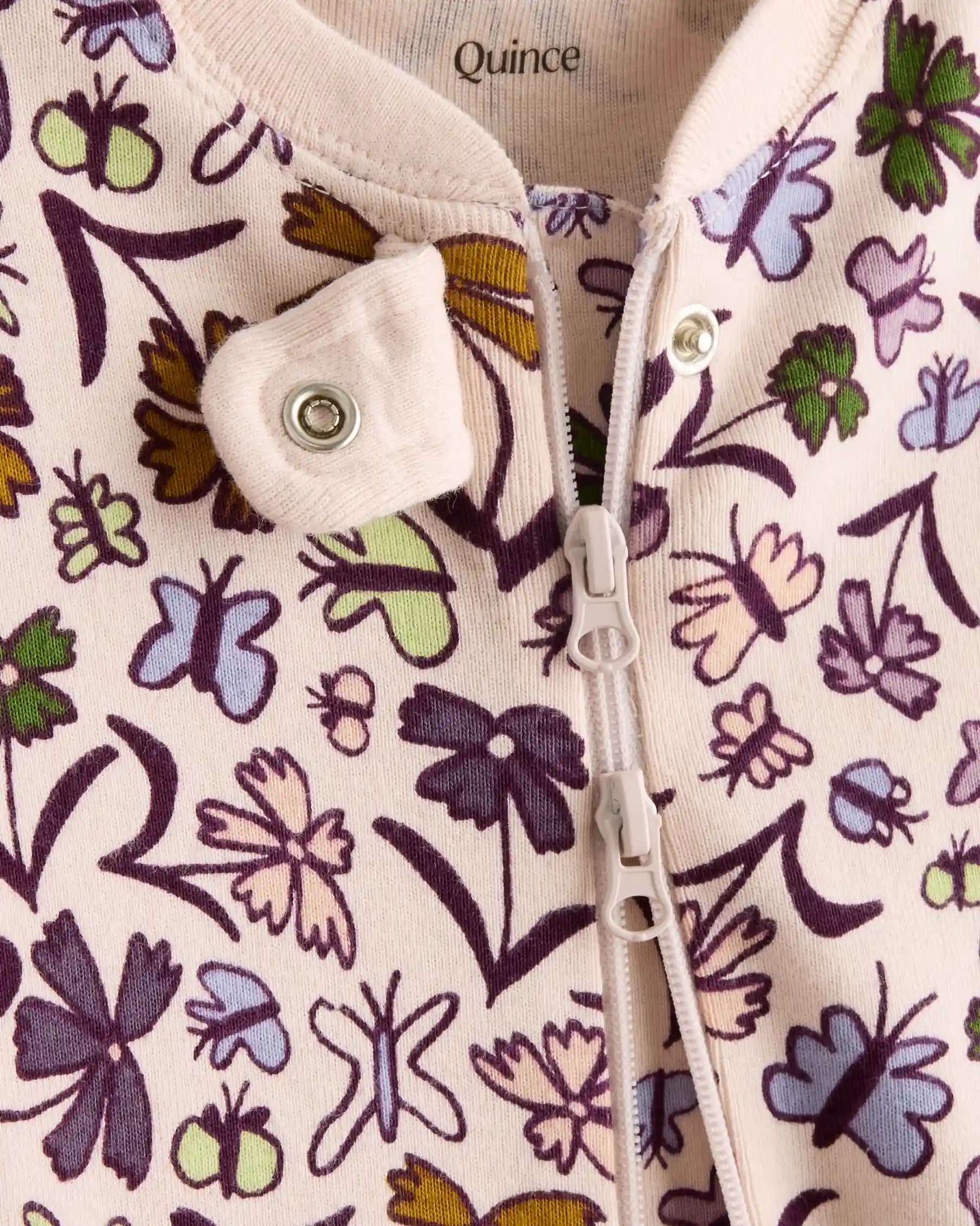 100% Organic Cotton One Piece Pajama
