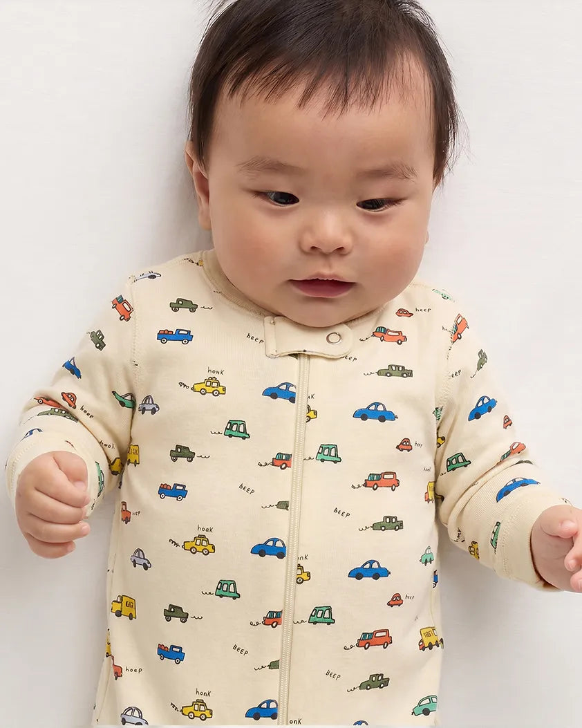 100% Organic Cotton Footie Pajama