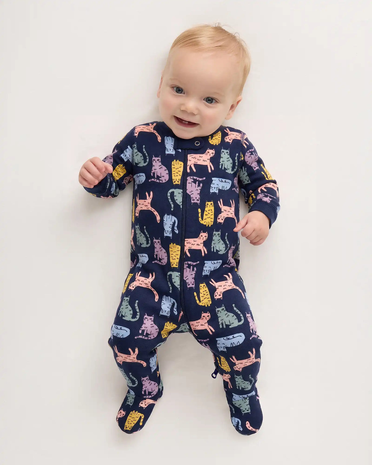 100% Organic Cotton Footie Pajama
