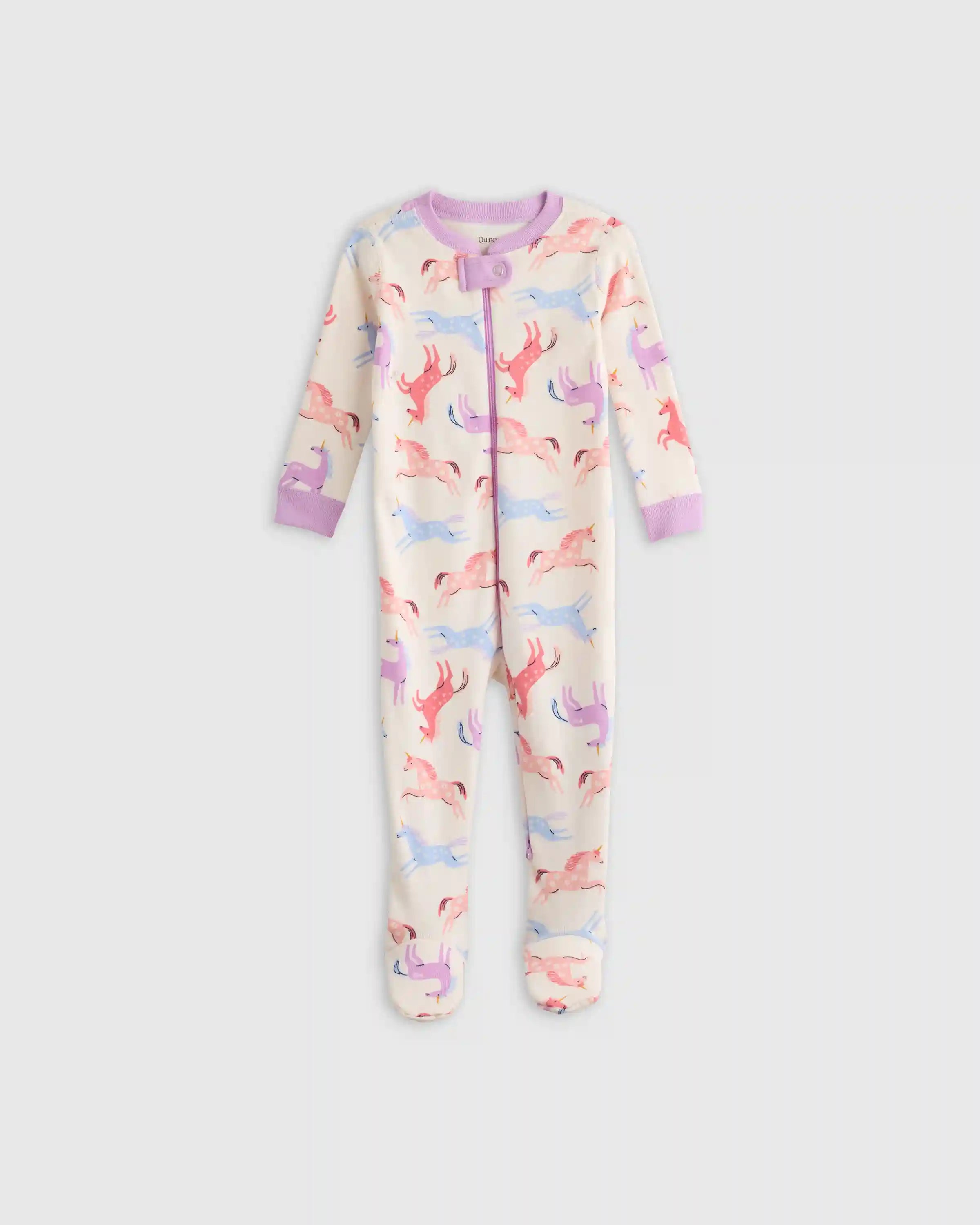 100% Organic Cotton Footie Pajama