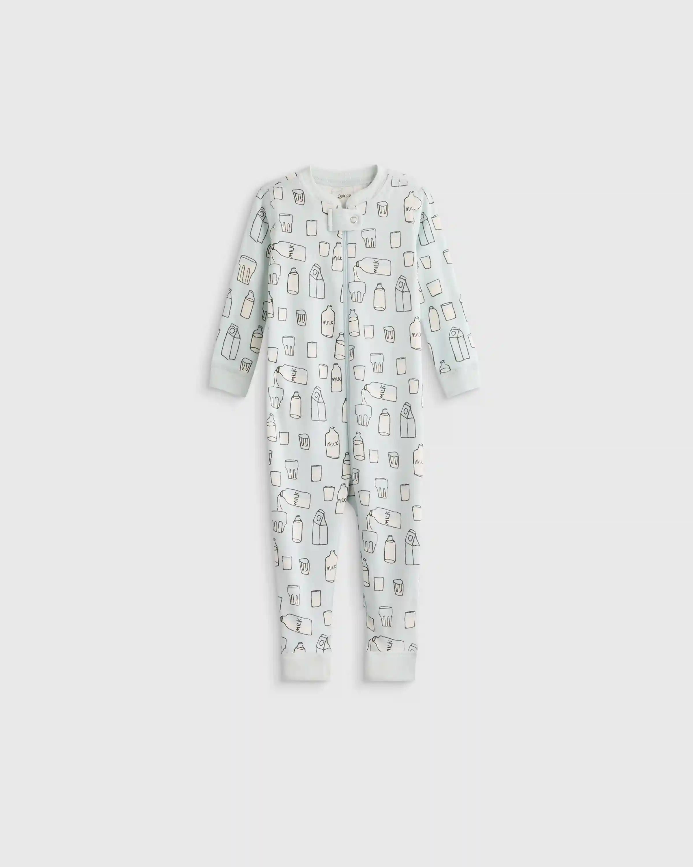 100% Organic Cotton One Piece Pajama