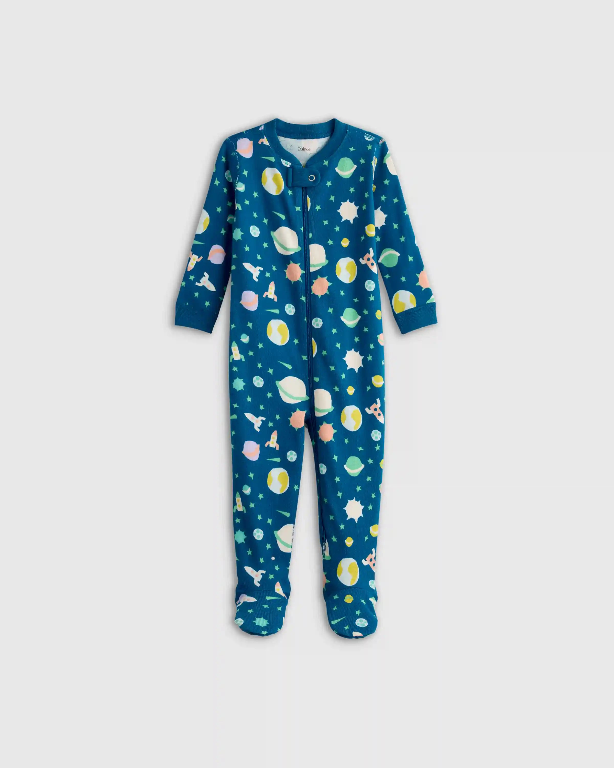 100% Organic Cotton Footie Pajama