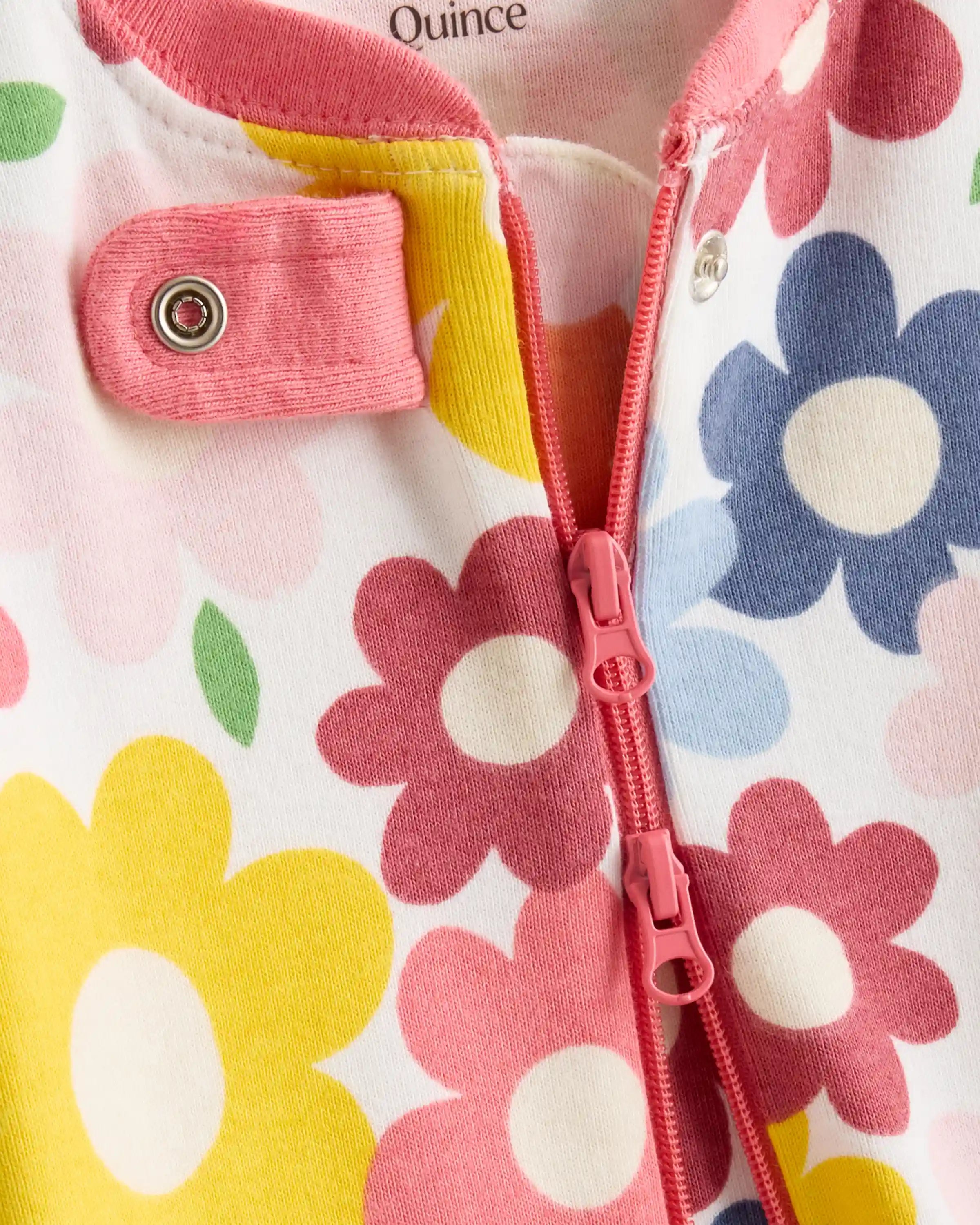 100% Organic Cotton Footie Pajama