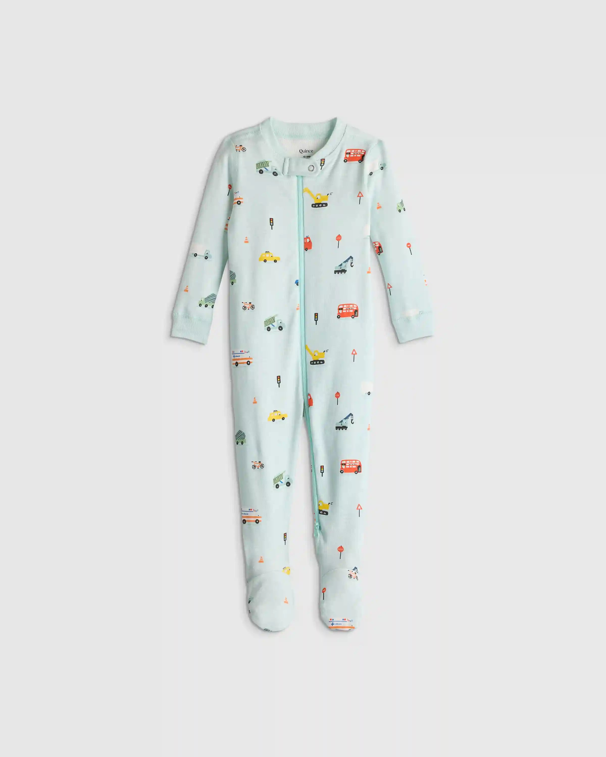100% Organic Cotton Footie Pajama