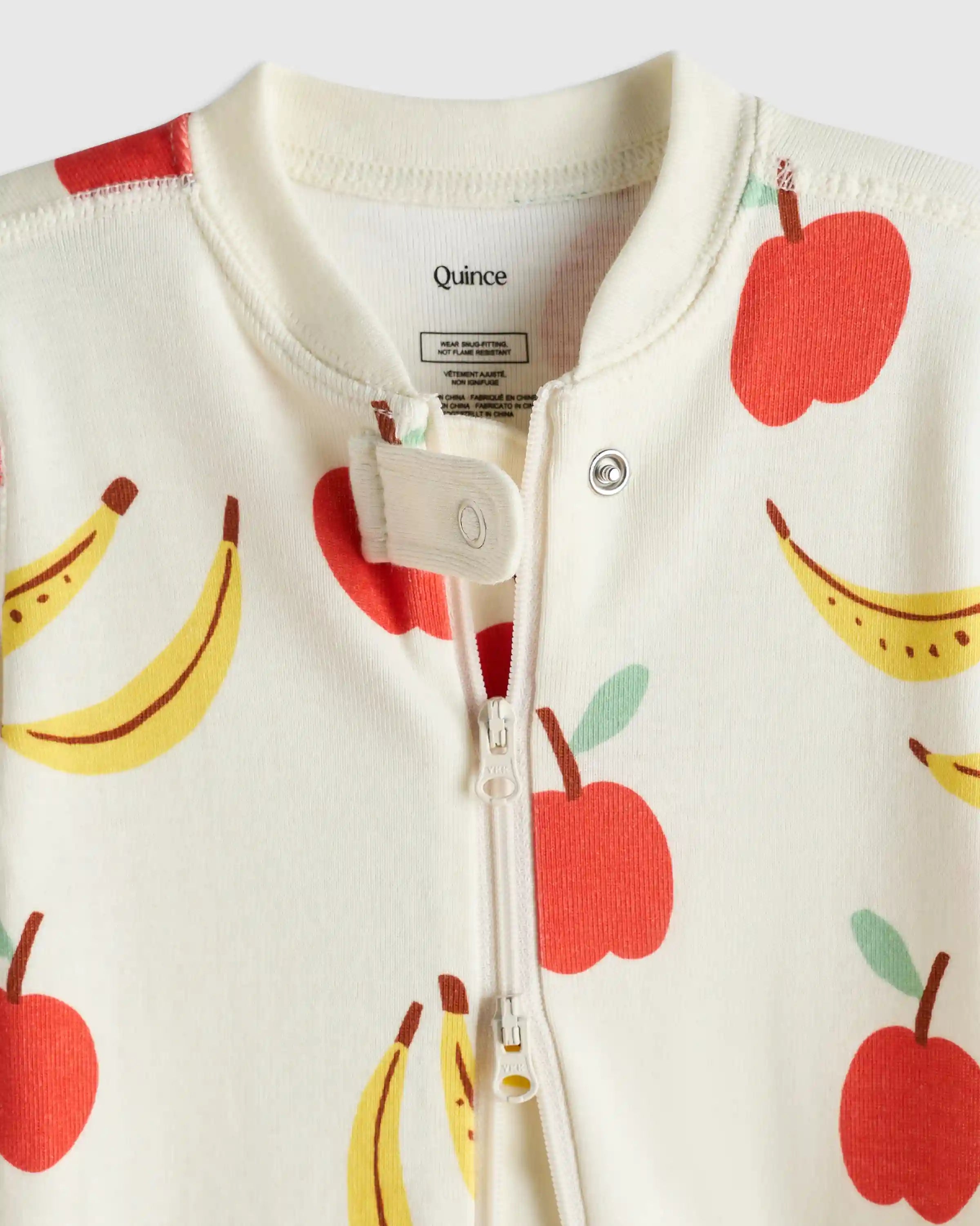 100% Organic Cotton Footie Pajama