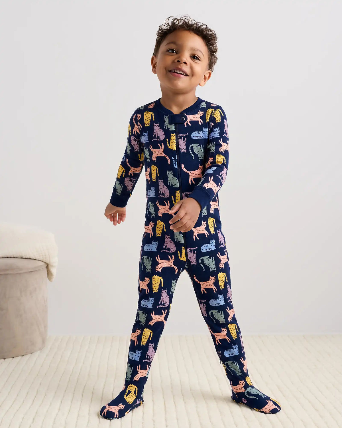 100% Organic Cotton Footie Pajama