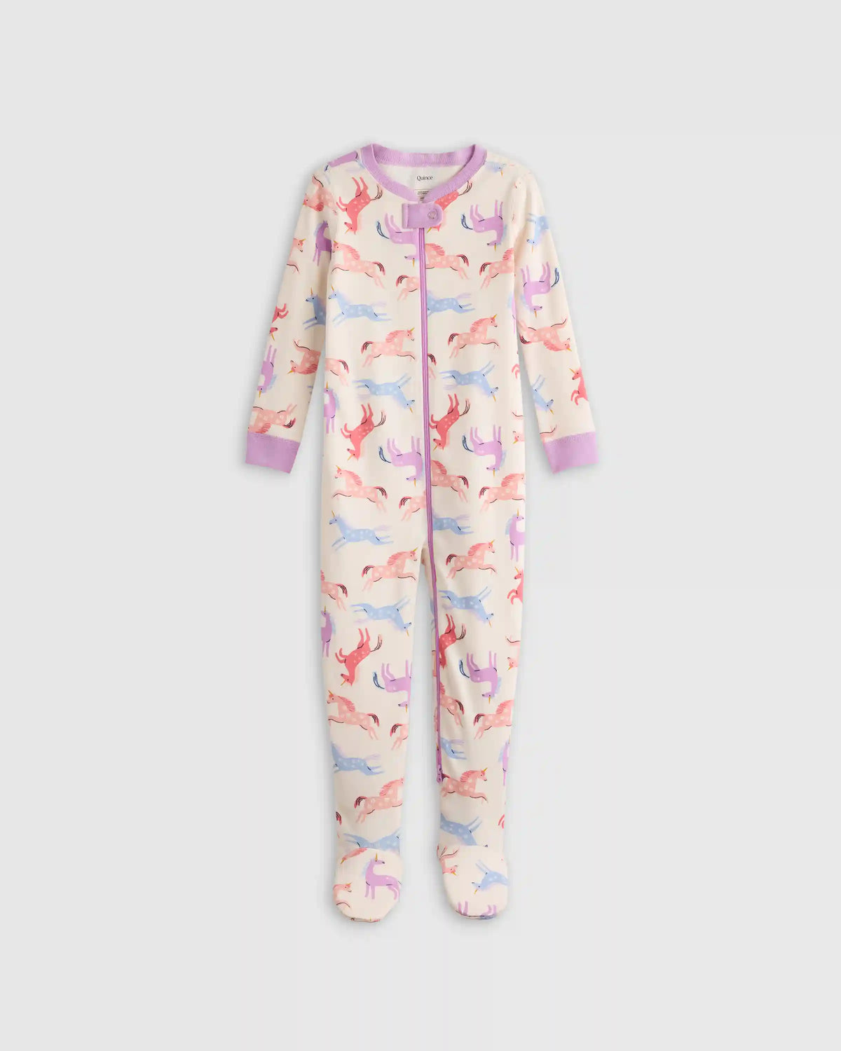 100% Organic Cotton Footie Pajama