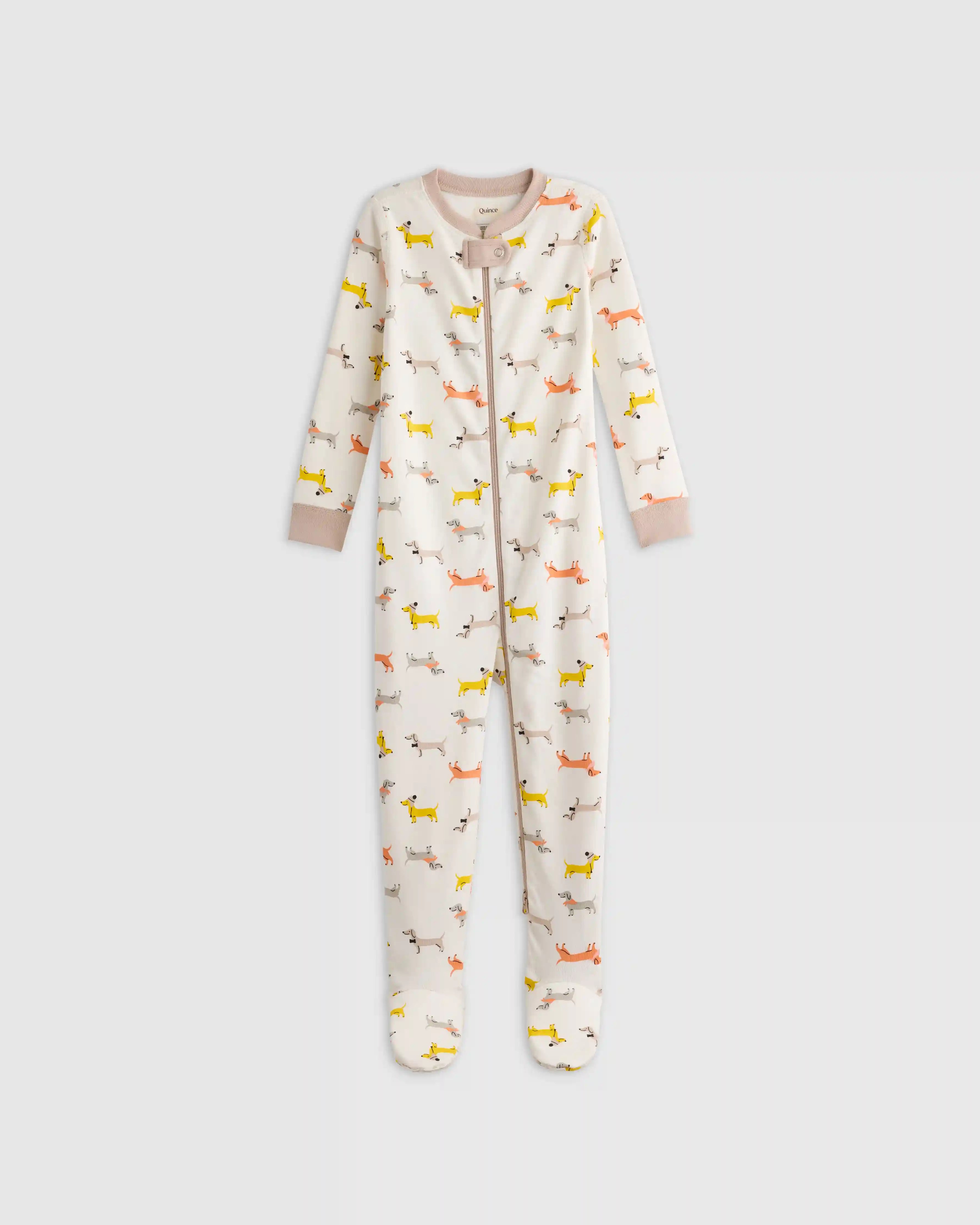 100% Organic Cotton Footie Pajama