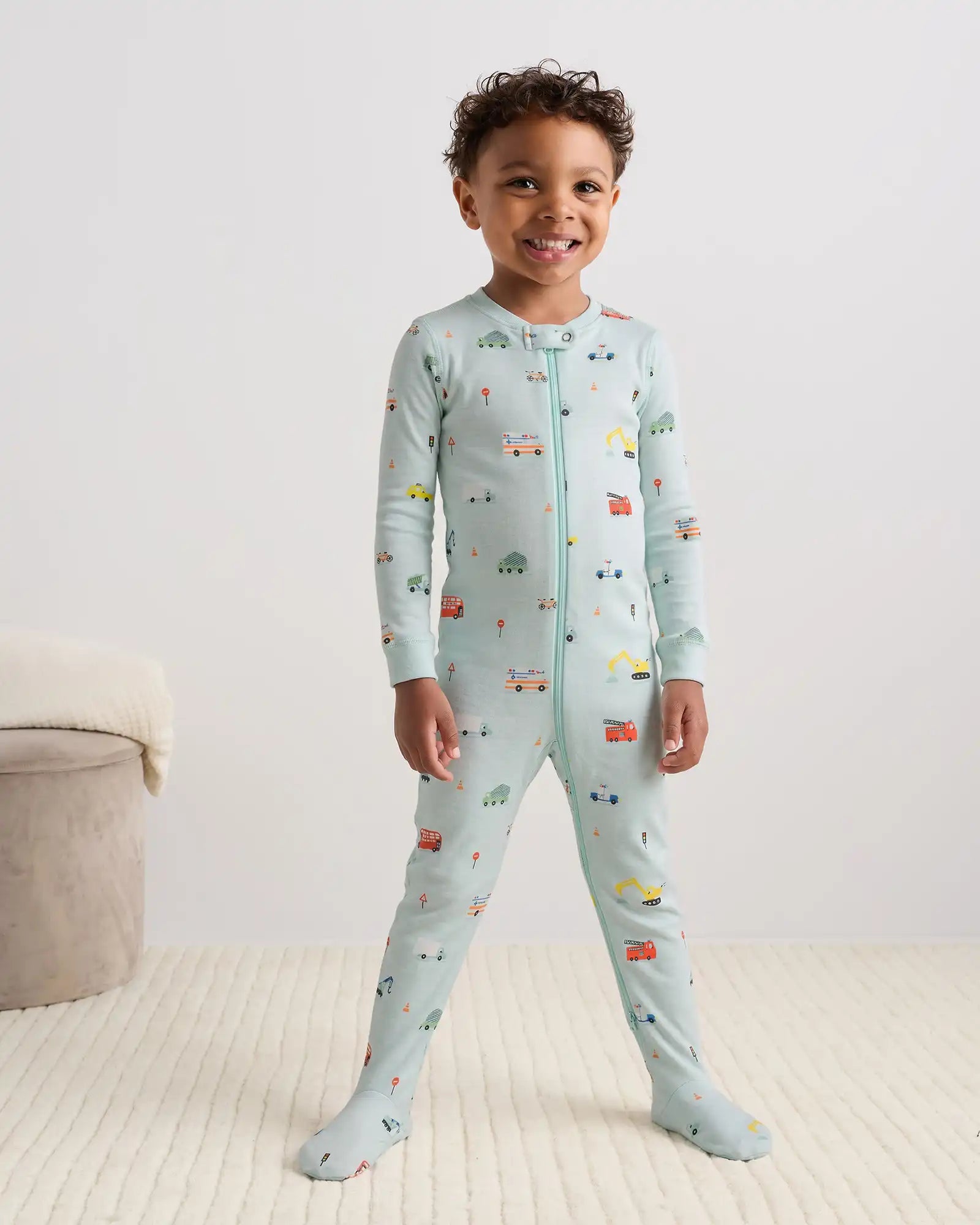 100% Organic Cotton Footie Pajama