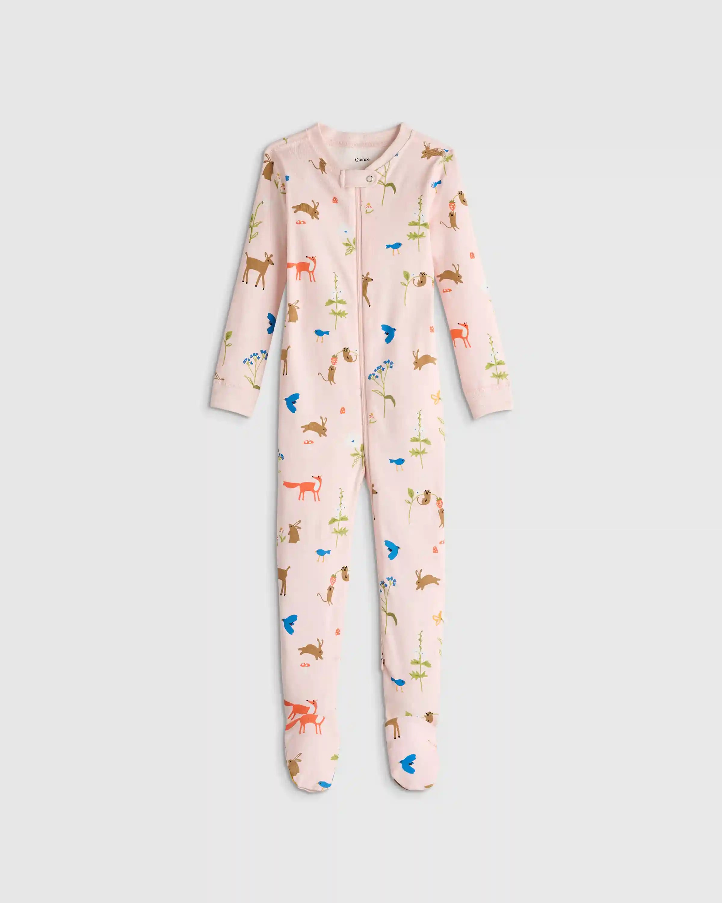 100% Organic Cotton Footie Pajama