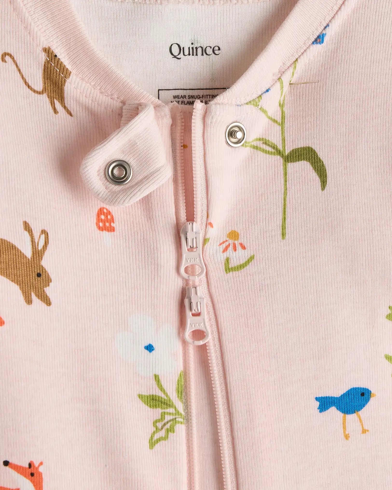 100% Organic Cotton Footie Pajama