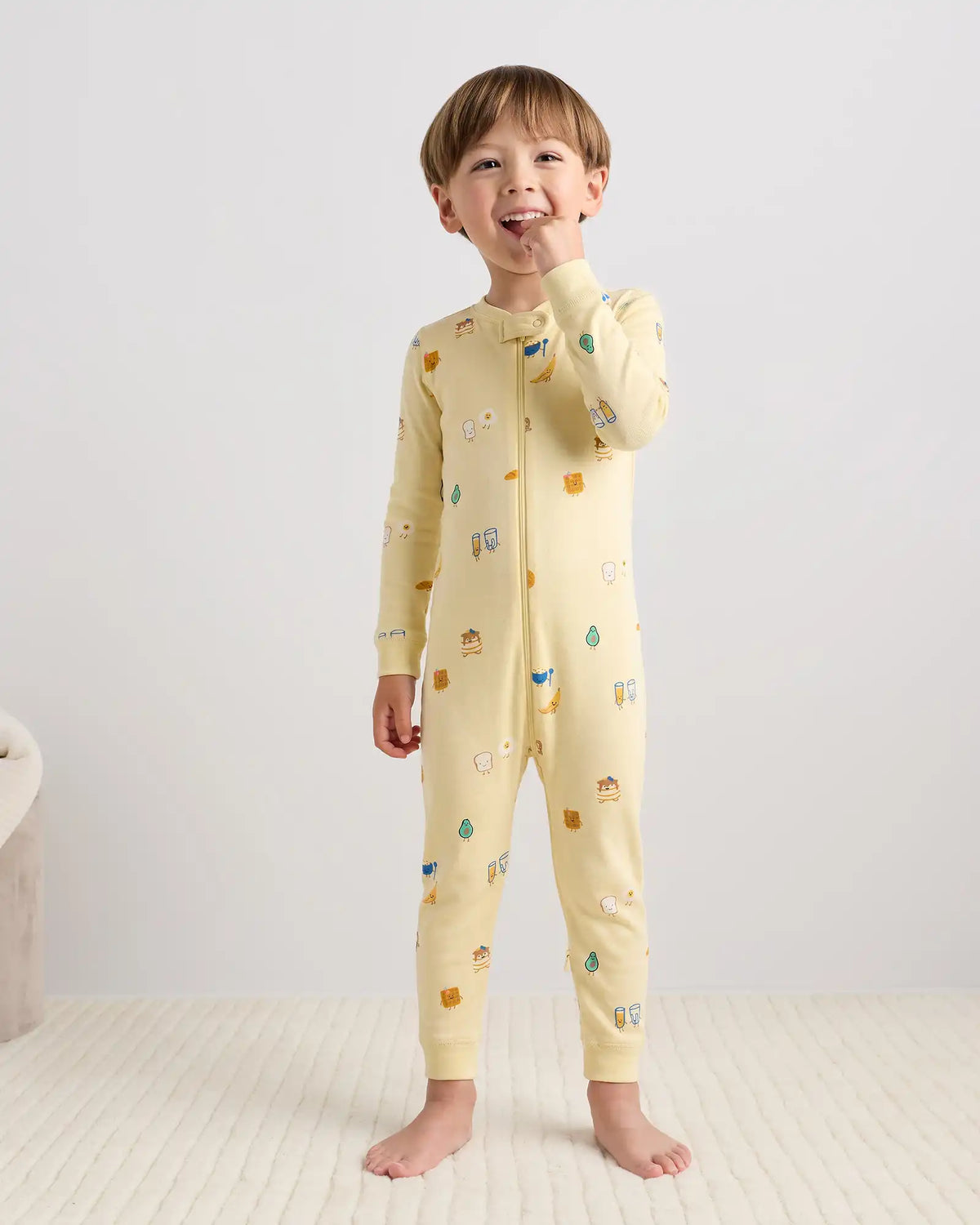 100% Organic Cotton One Piece Pajama