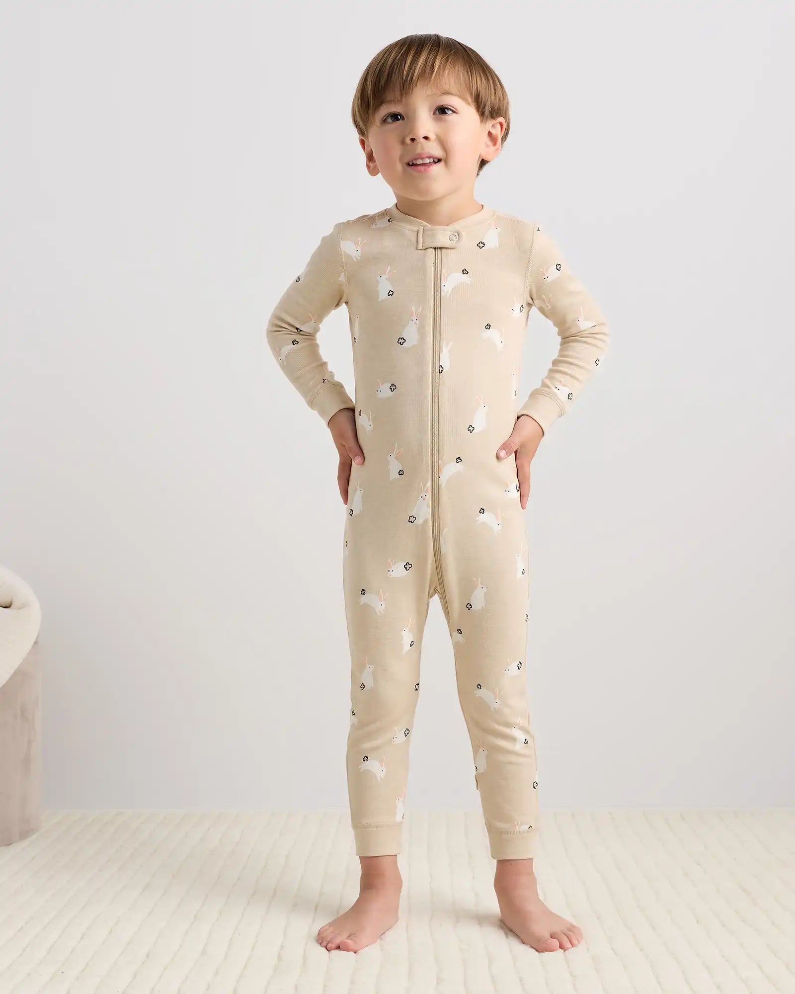 100% Organic Cotton One Piece Pajama
