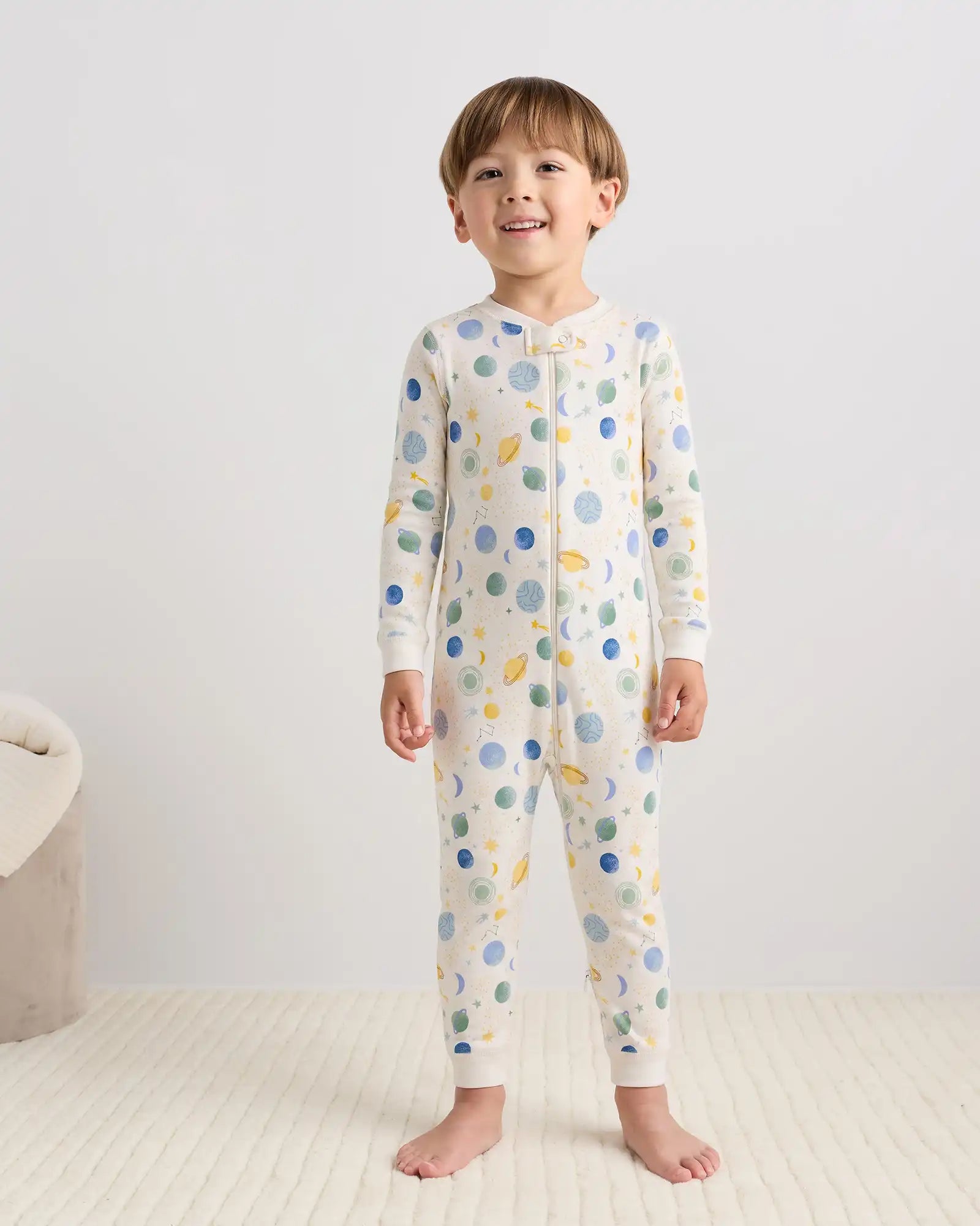 100% Organic Cotton One Piece Pajama