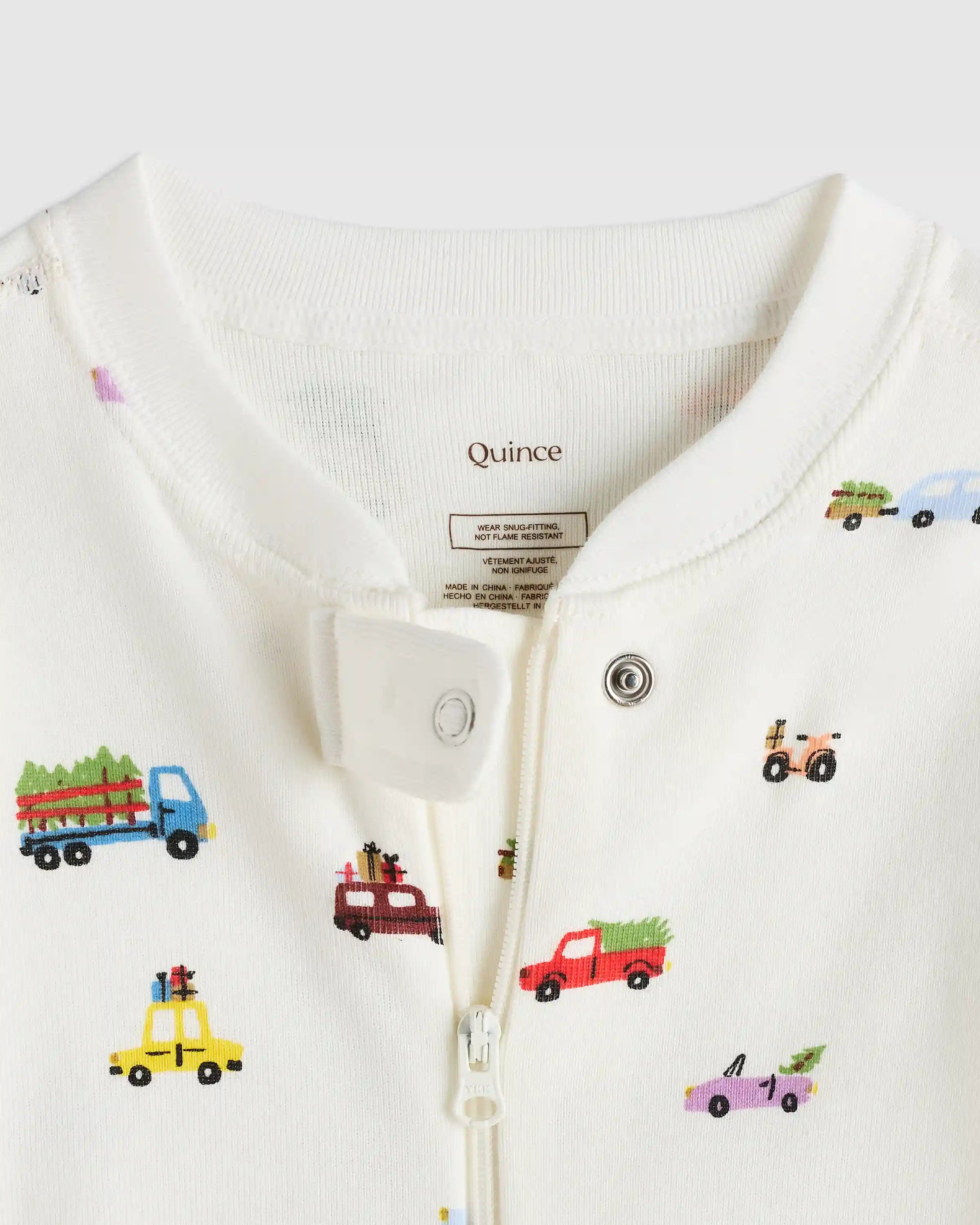 100% Organic Cotton One Piece Pajama