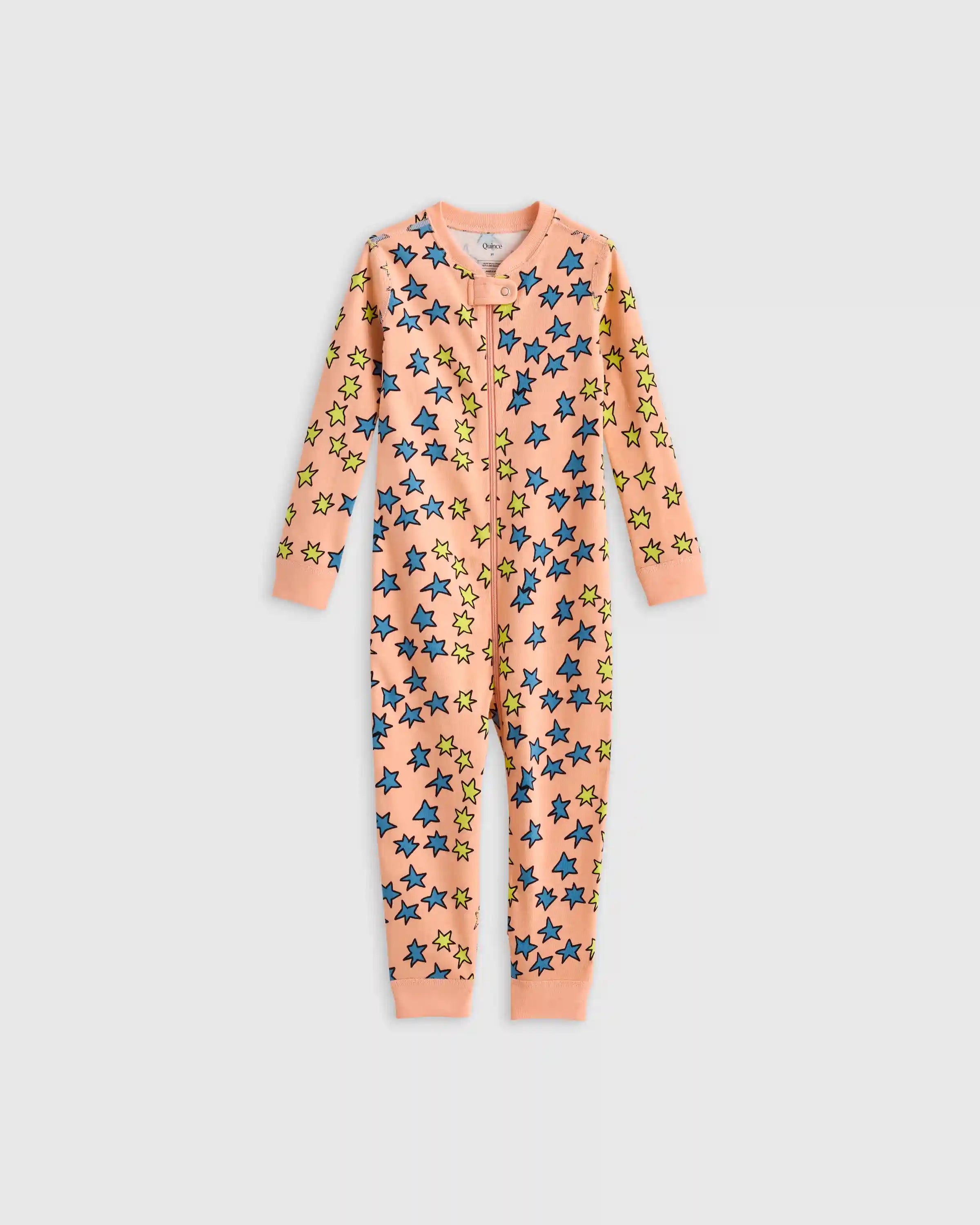 100% Organic Cotton One Piece Pajama