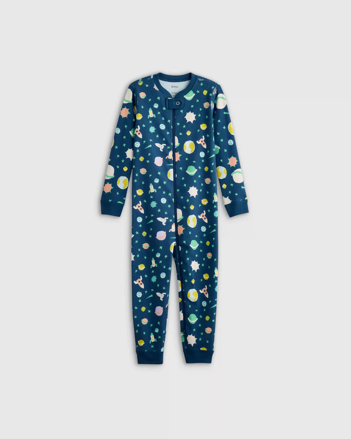 100% Organic Cotton One Piece Pajama