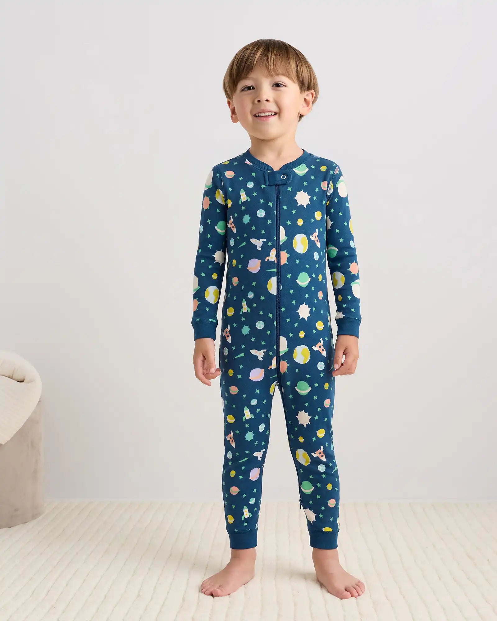 100% Organic Cotton One Piece Pajama