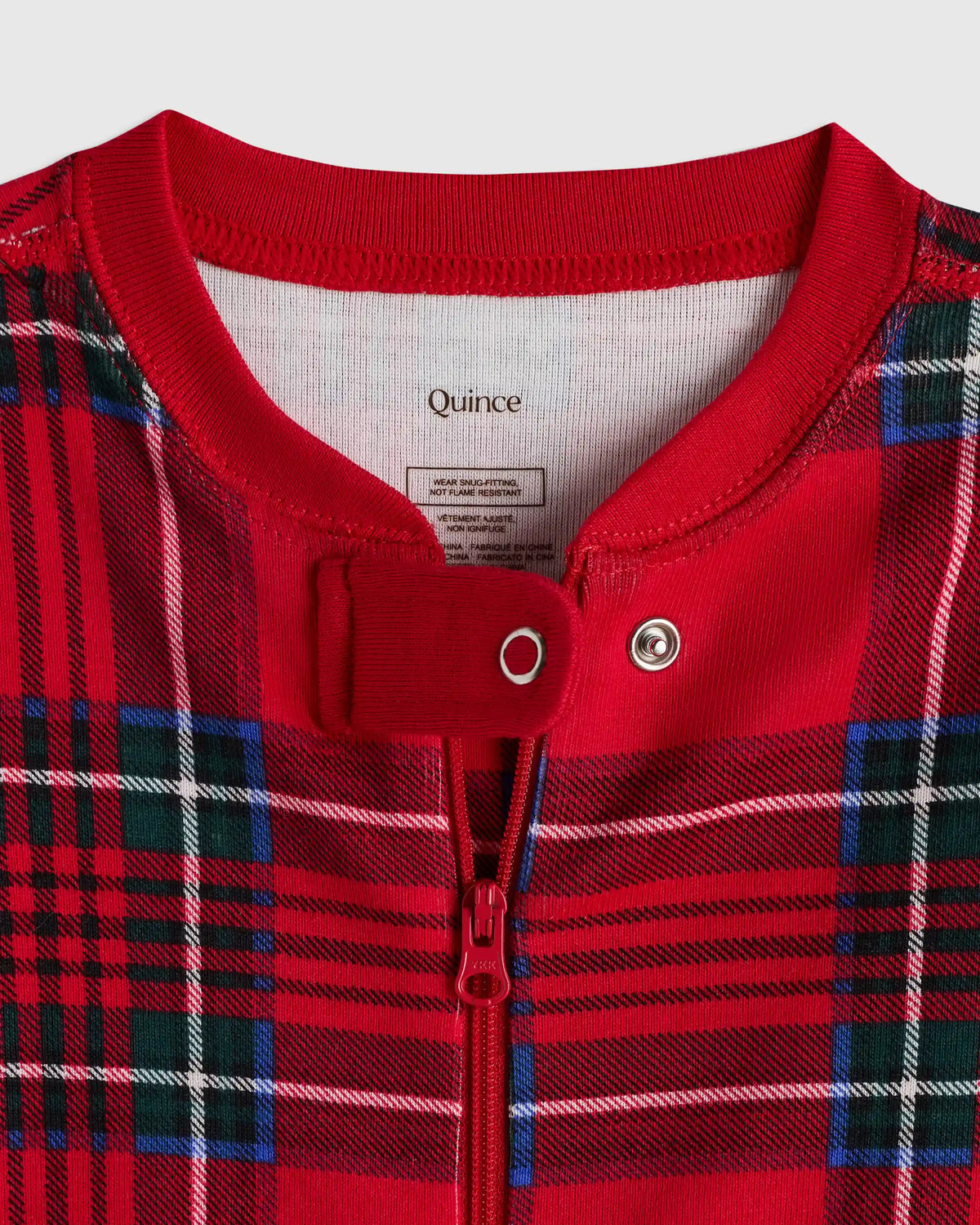 100% Organic Cotton One Piece Pajama