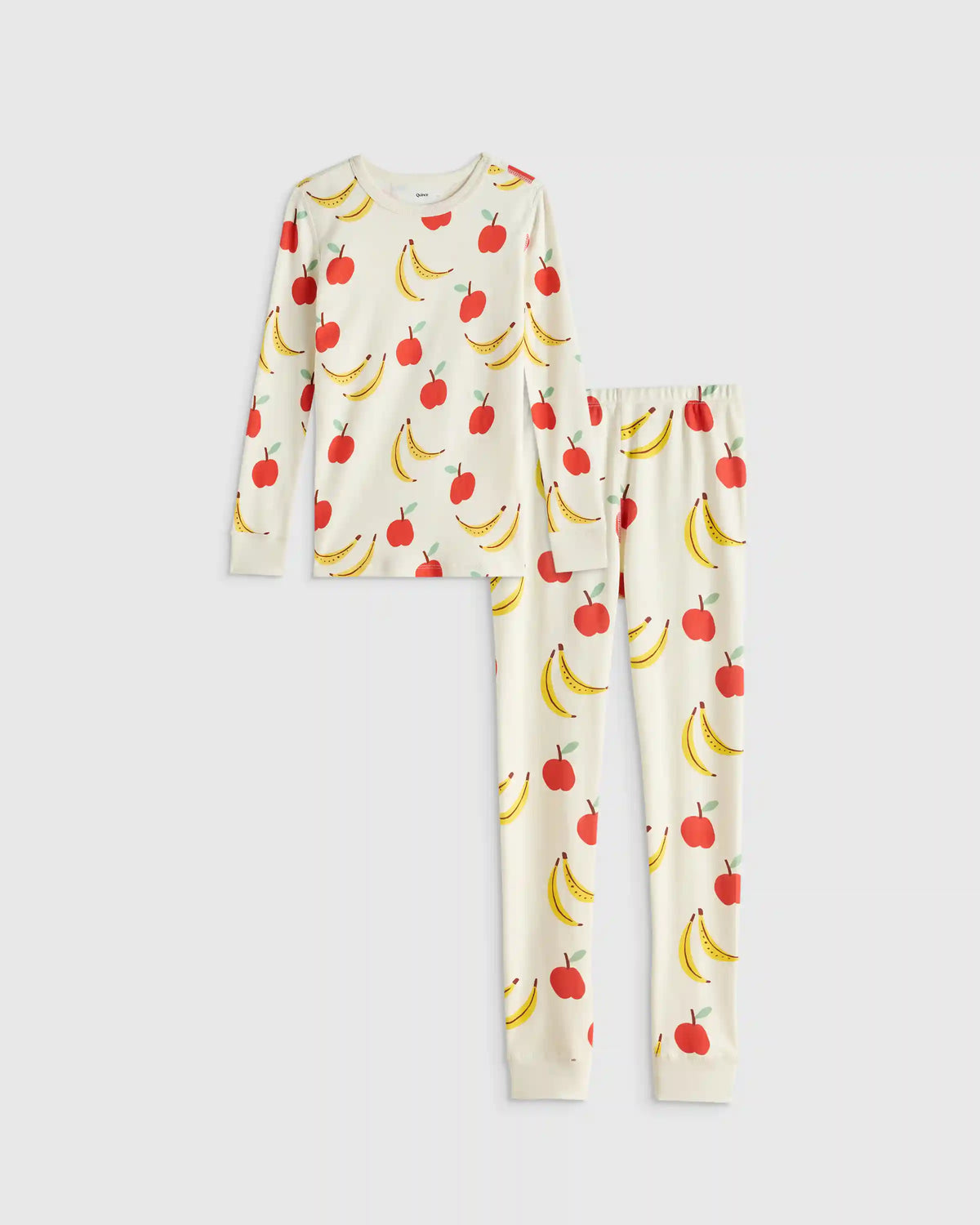 100% Organic Cotton Long Sleeve and Pant Pajama Set