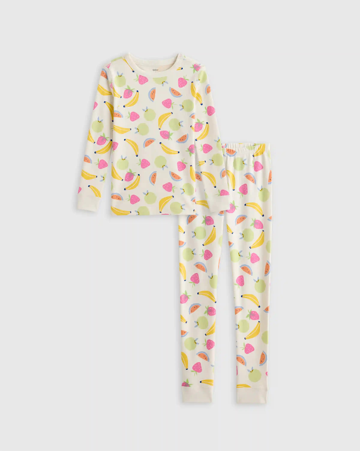 100% Organic Cotton Long Sleeve and Pant Pajama Set