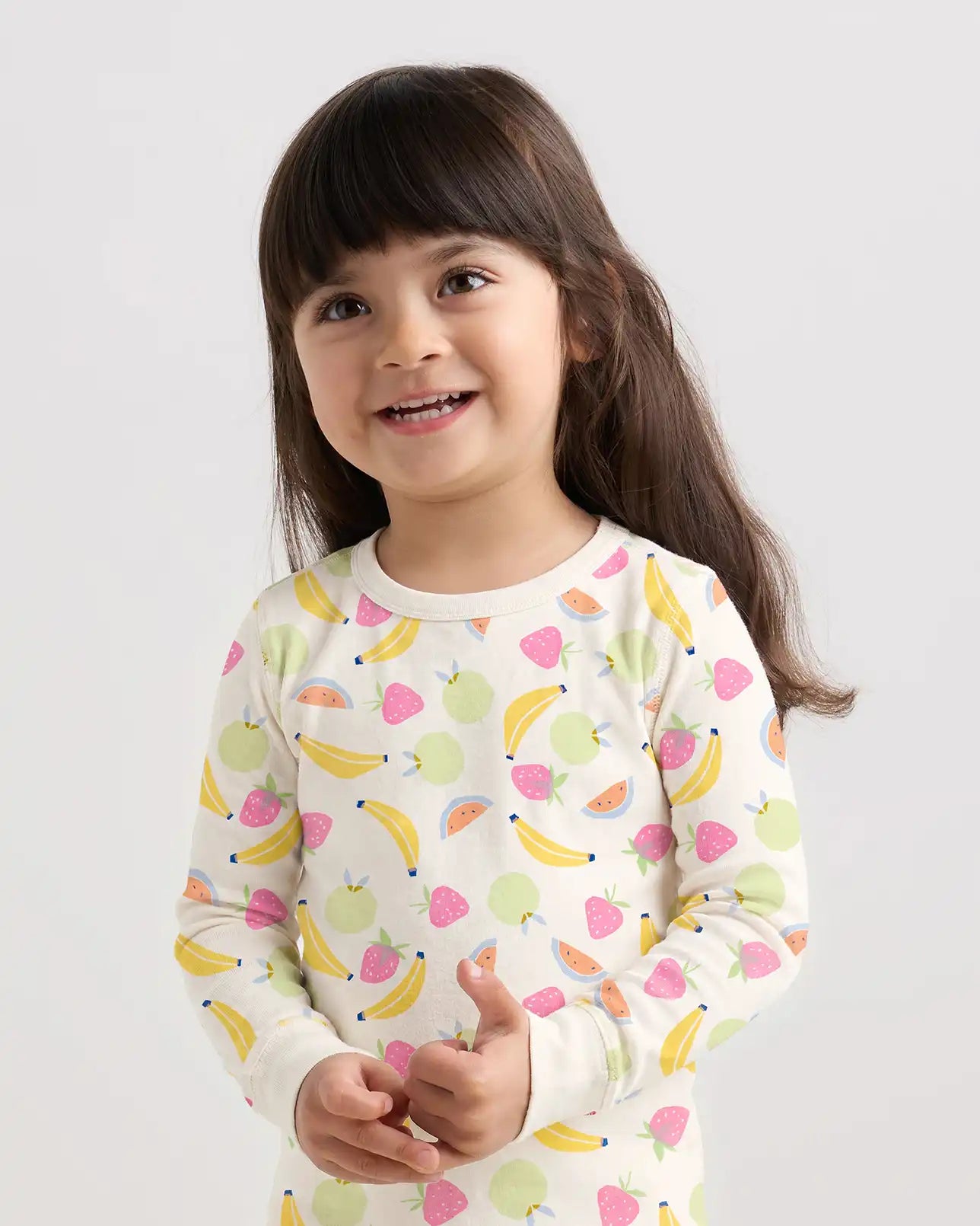 100% Organic Cotton Long Sleeve and Pant Pajama Set