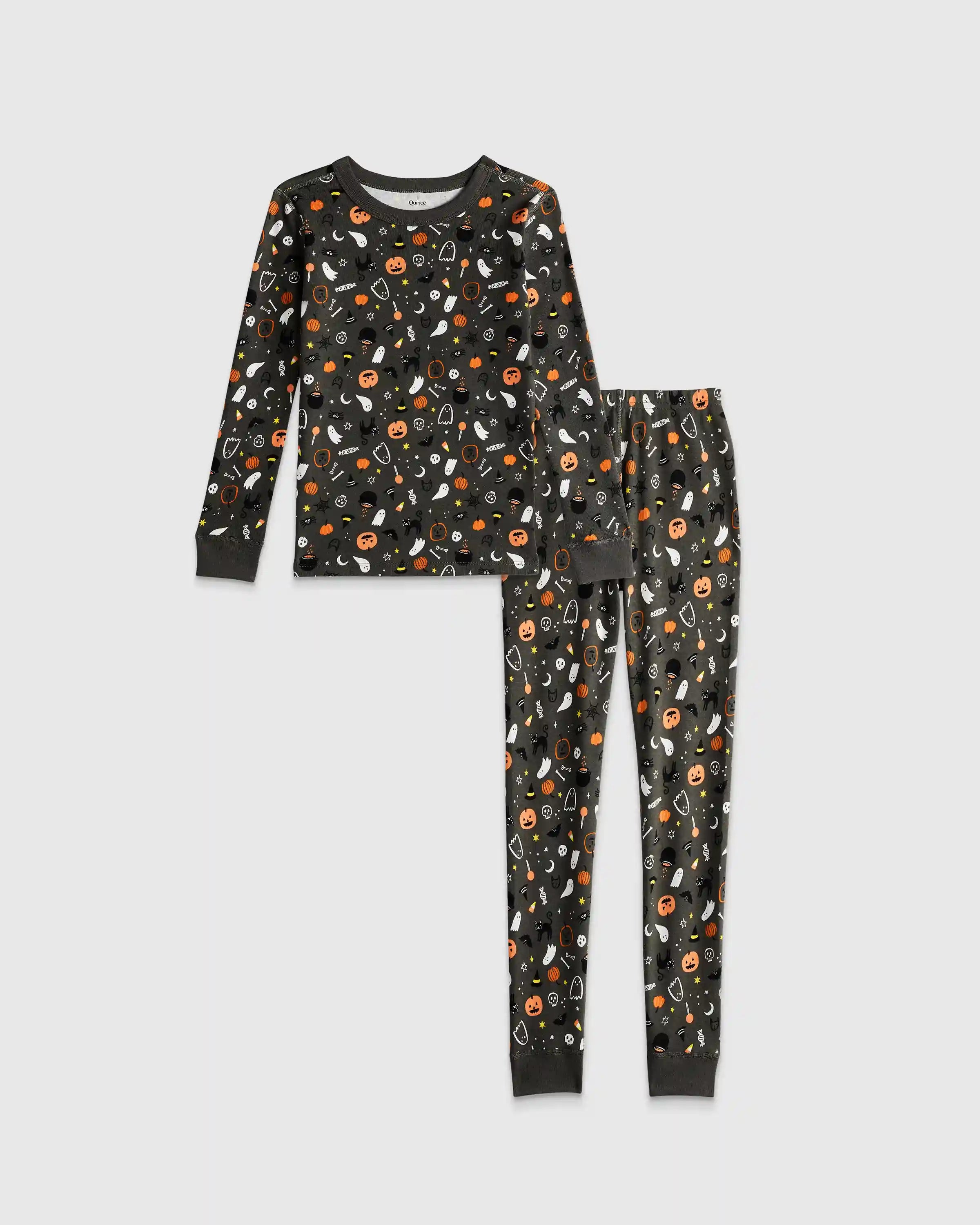 100% Organic Cotton Long Sleeve and Pant Pajama Set