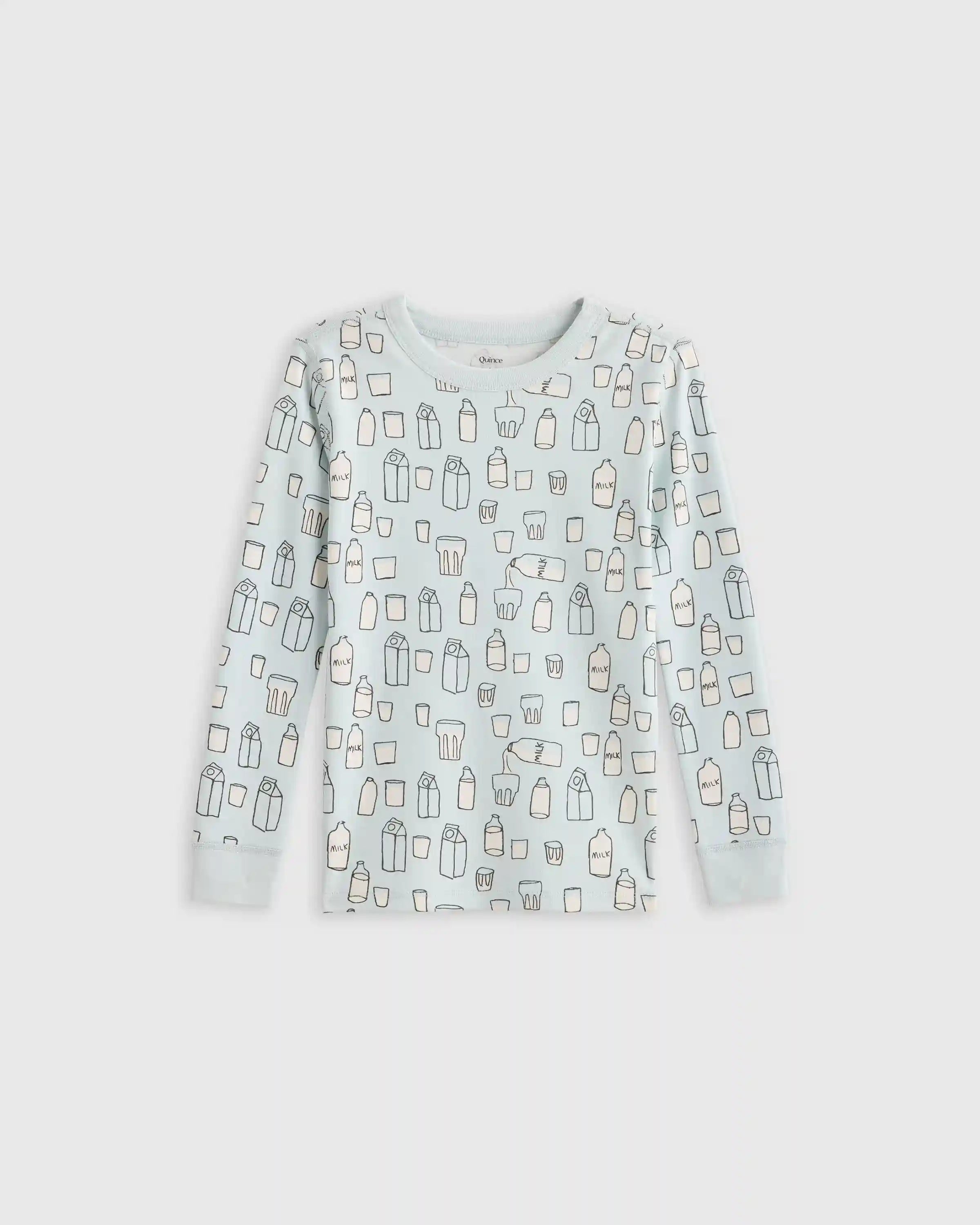 100% Organic Cotton Long Sleeve and Pant Pajama Set