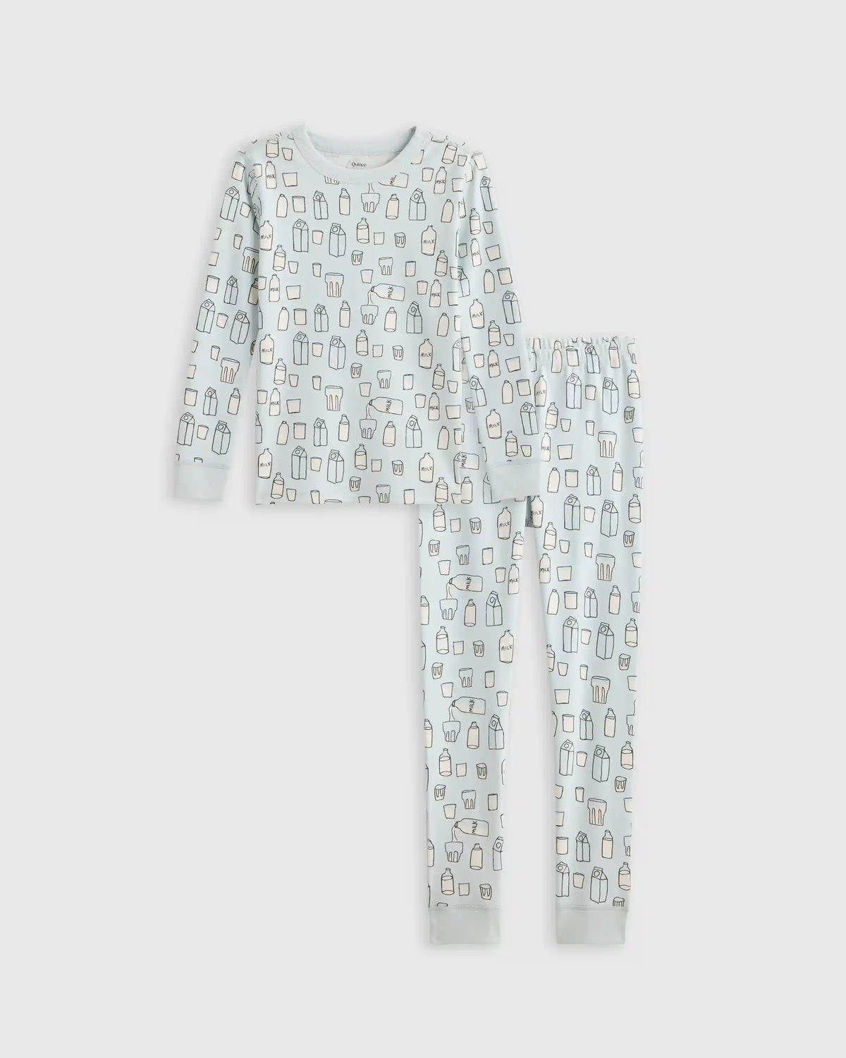 100% Organic Cotton Long Sleeve and Pant Pajama Set