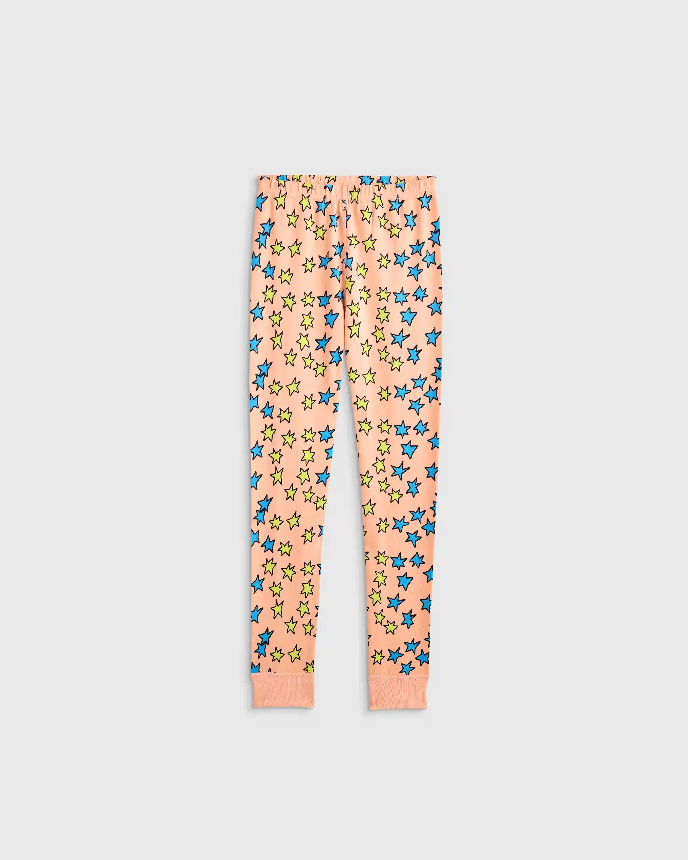 100% Organic Cotton Long Sleeve and Pant Pajama Set