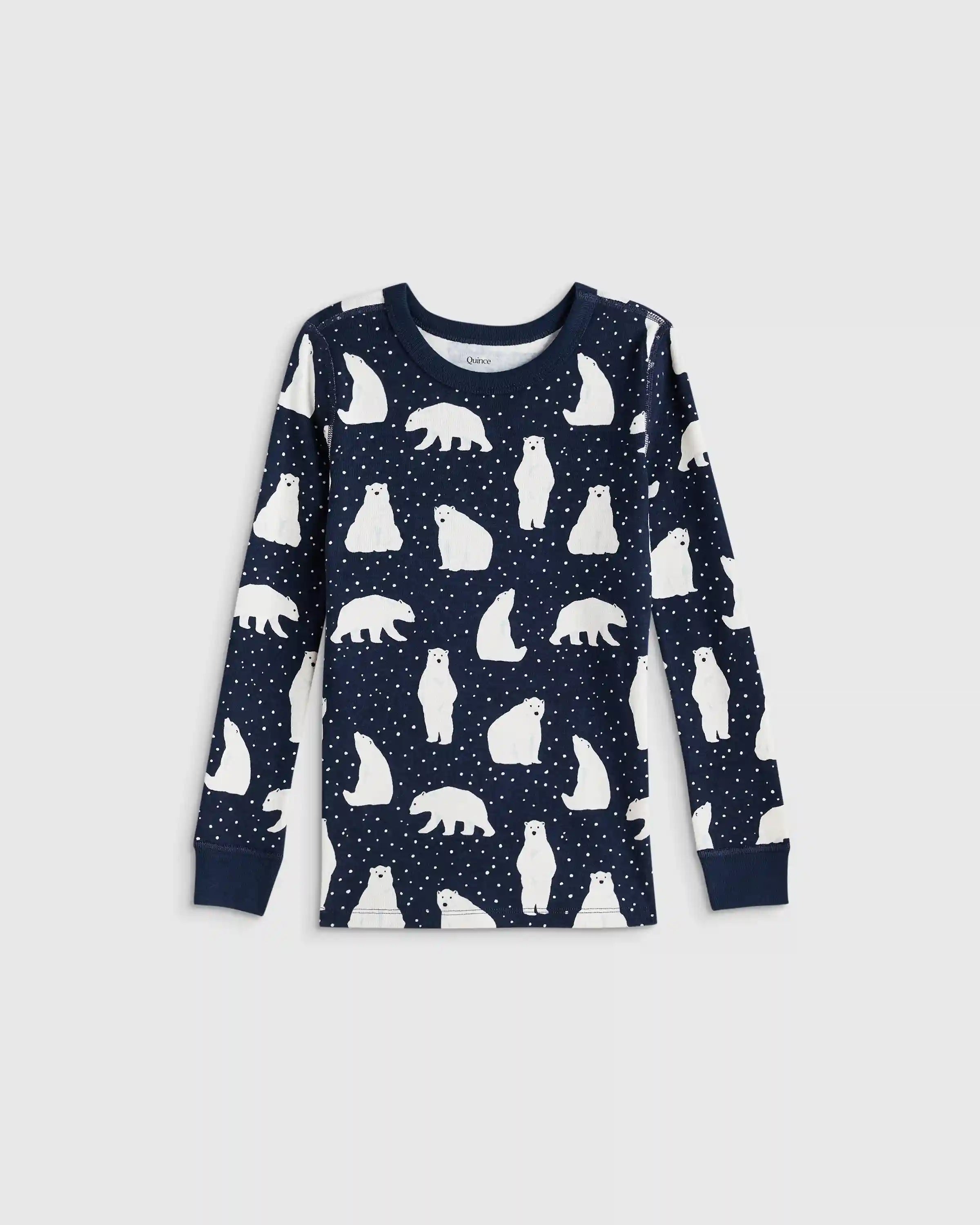 100% Organic Cotton Long Sleeve and Pant Pajama Set