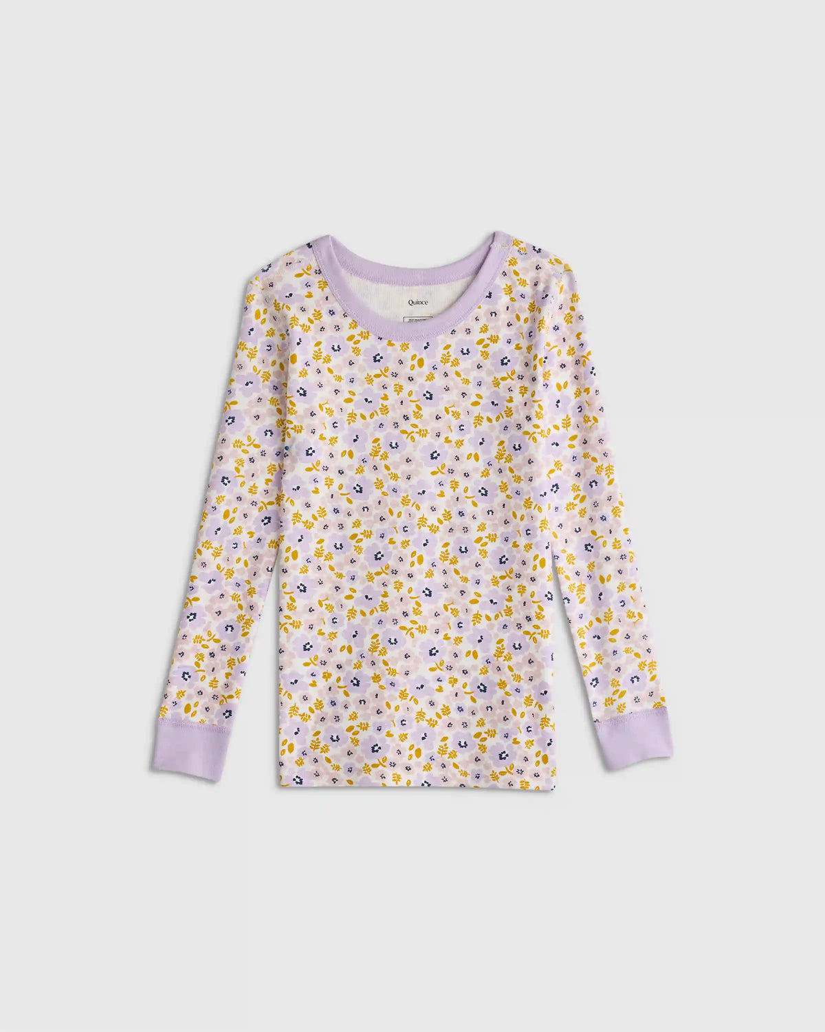 100% Organic Cotton Long Sleeve and Pant Pajama Set
