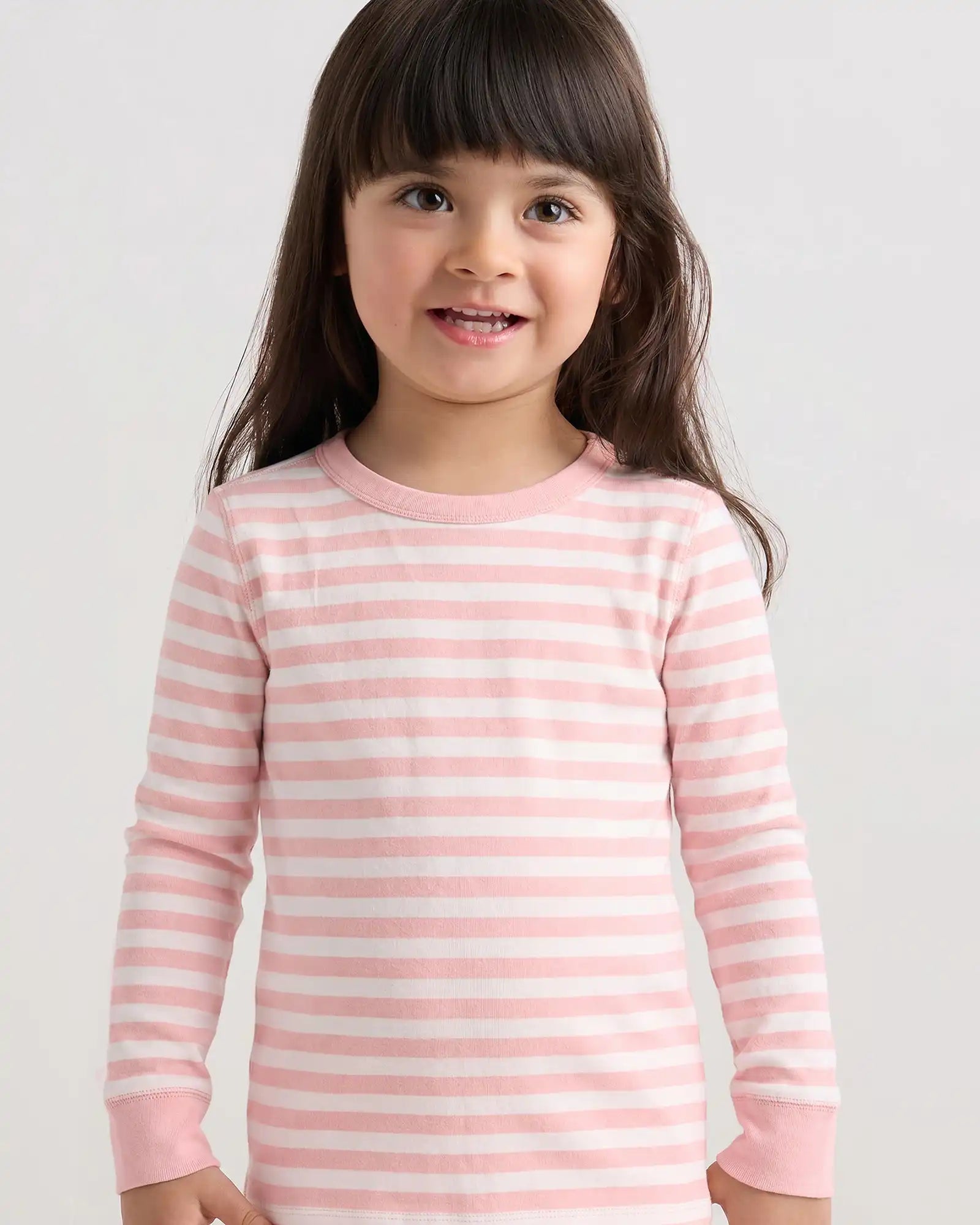 100% Organic Cotton Long Sleeve and Pant Pajama Set