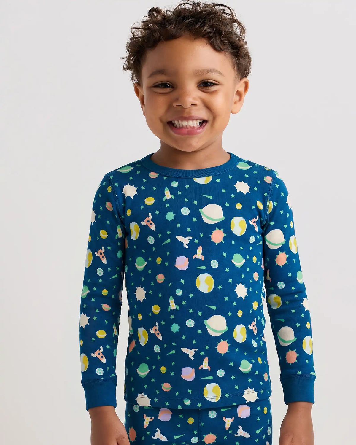 100% Organic Cotton Long Sleeve and Pant Pajama Set