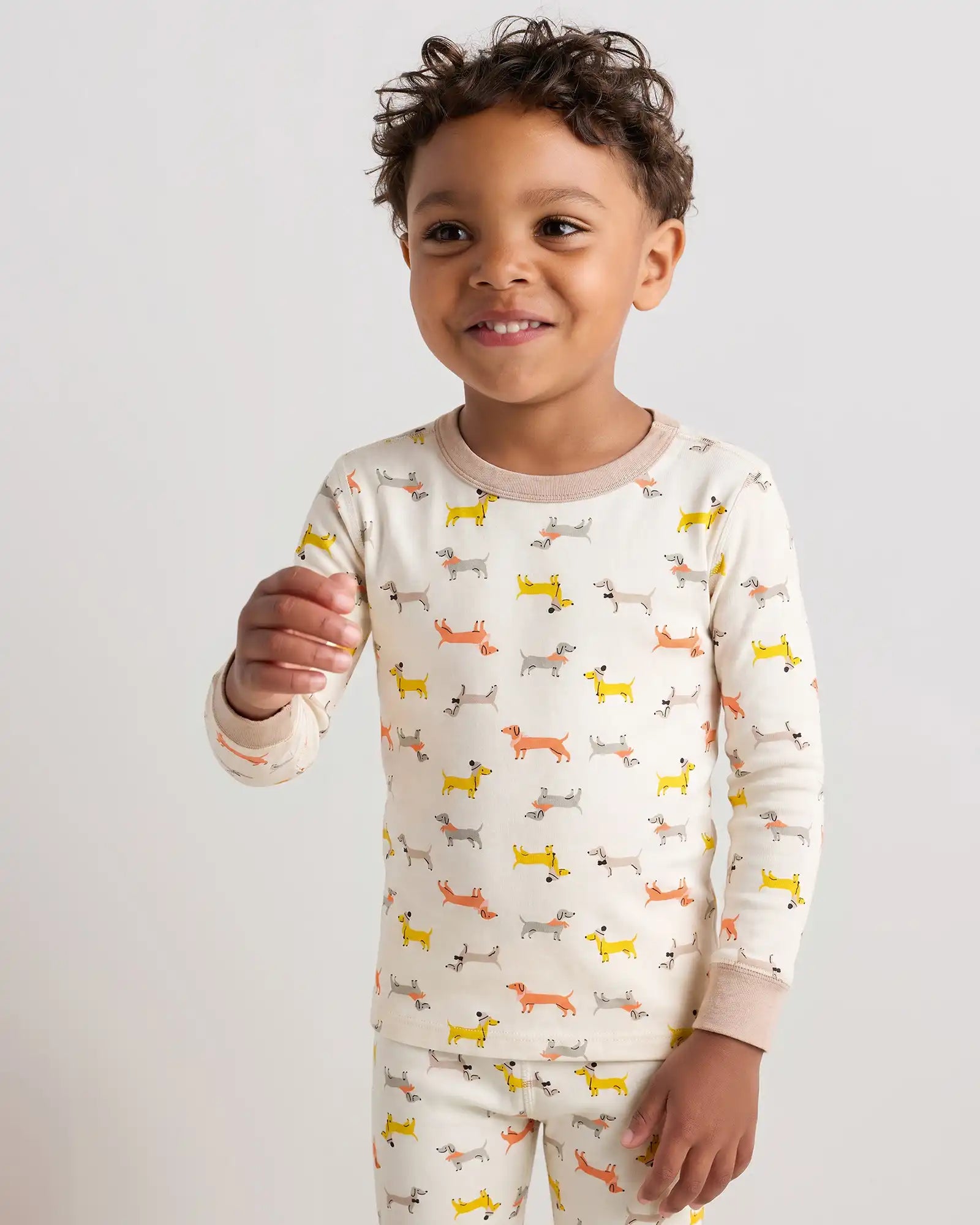 100% Organic Cotton Long Sleeve and Pant Pajama Set