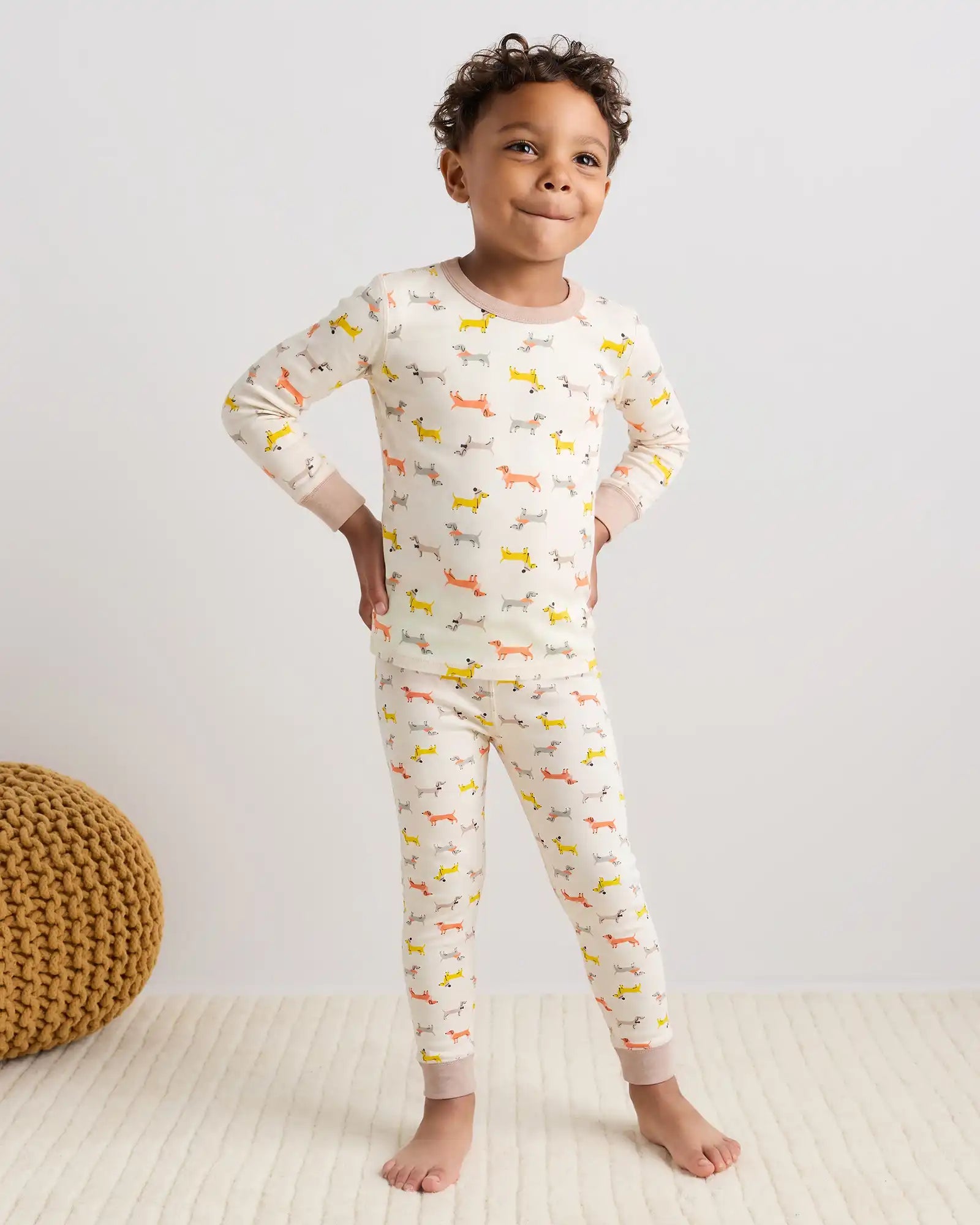 100% Organic Cotton Long Sleeve and Pant Pajama Set