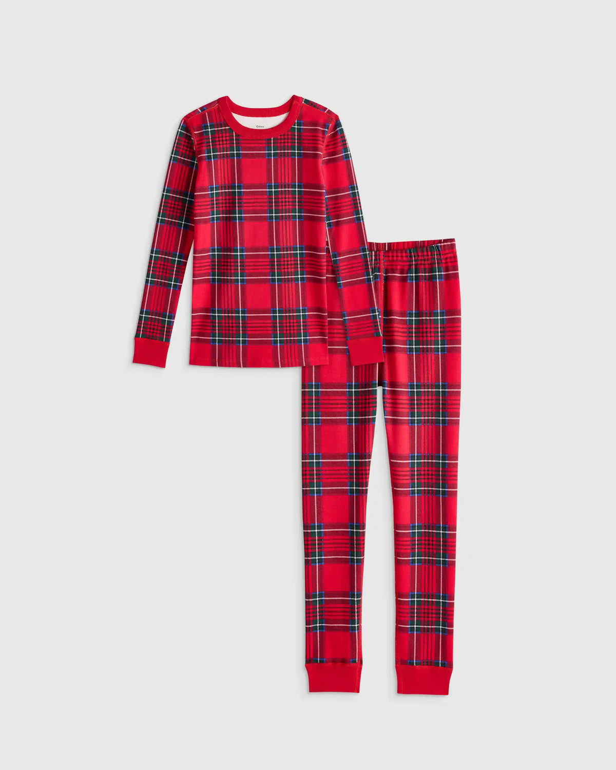 100% Organic Cotton Long Sleeve and Pant Pajama Set