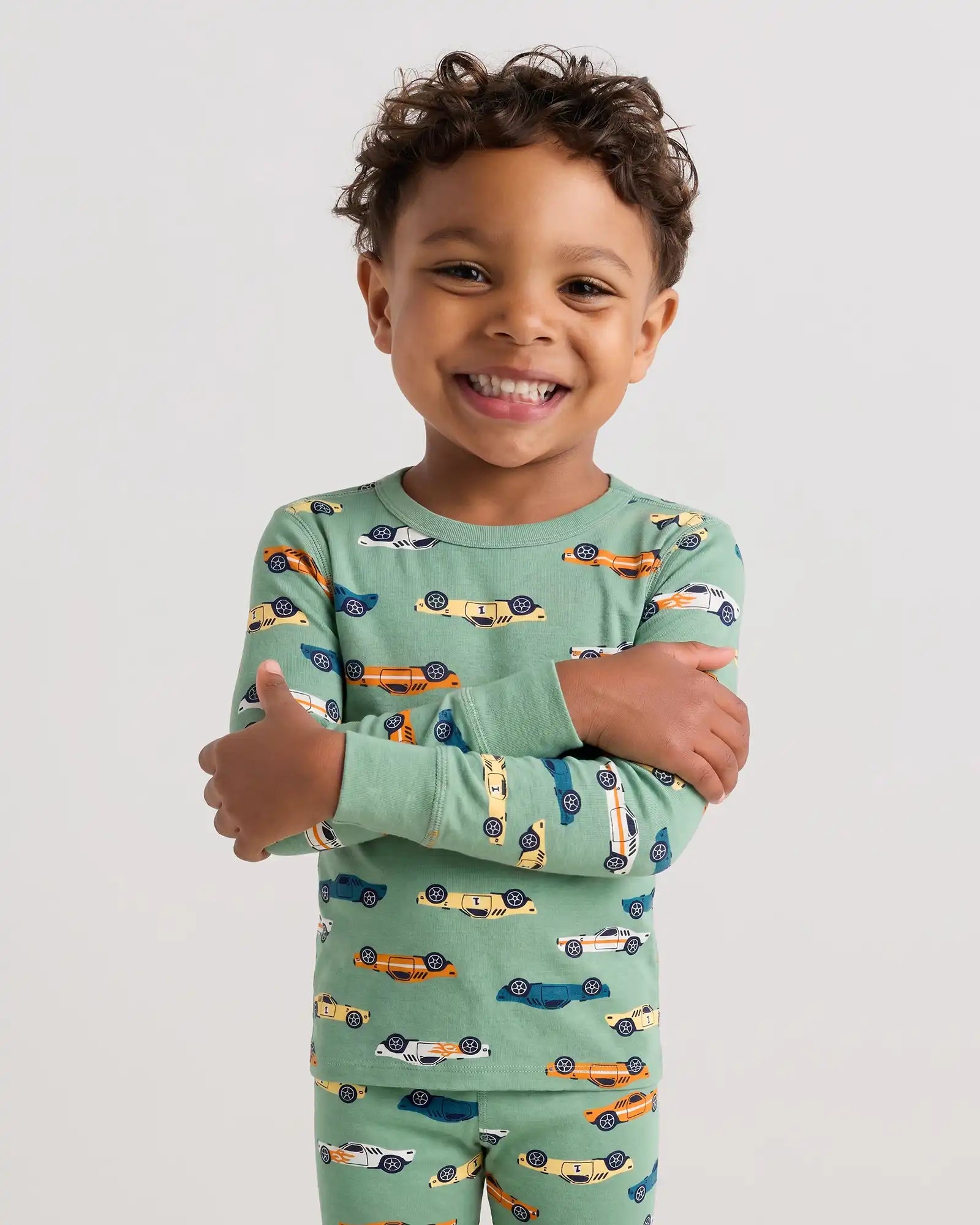 100% Organic Cotton Long Sleeve and Pant Pajama Set