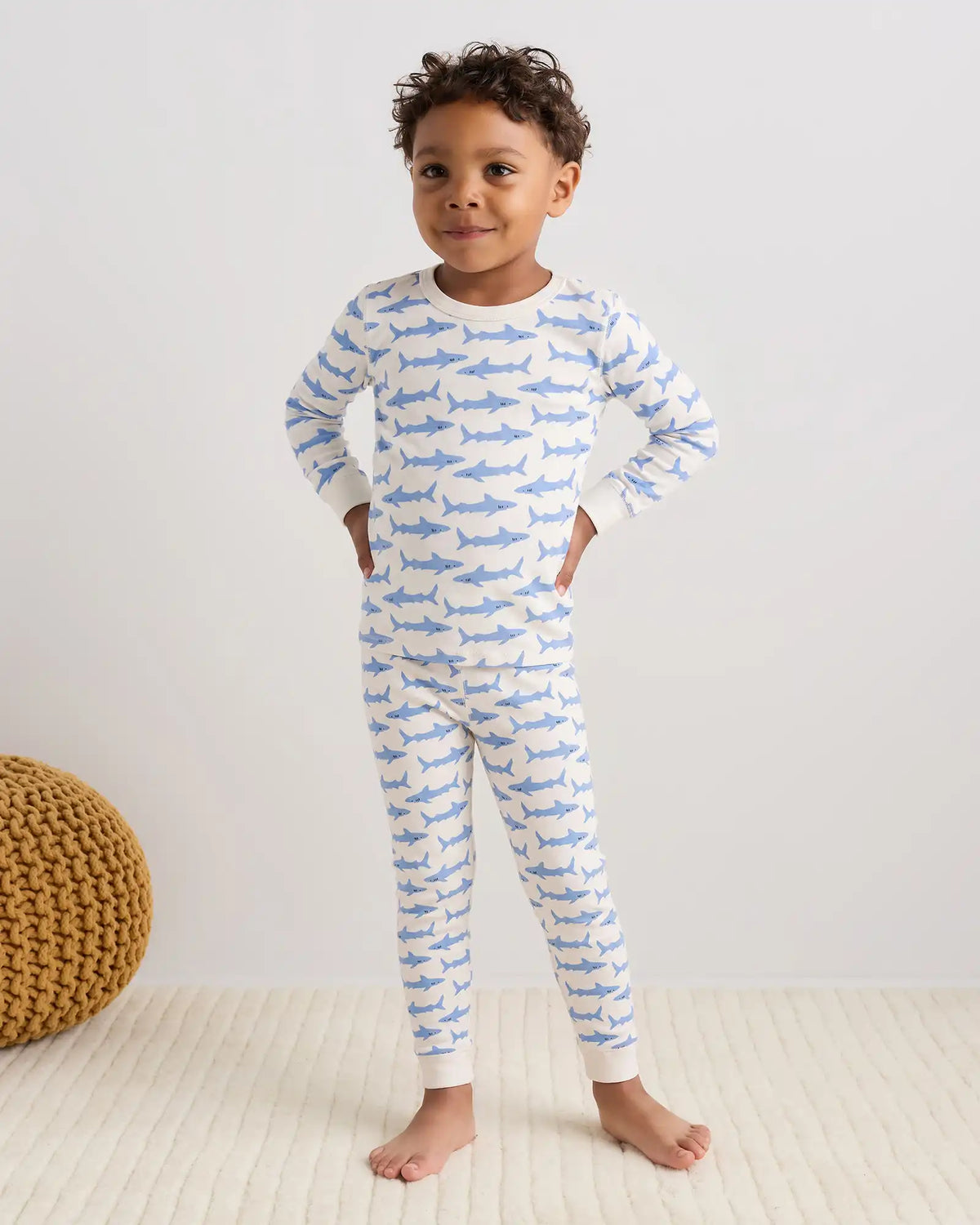 100% Organic Cotton Long Sleeve and Pant Pajama Set