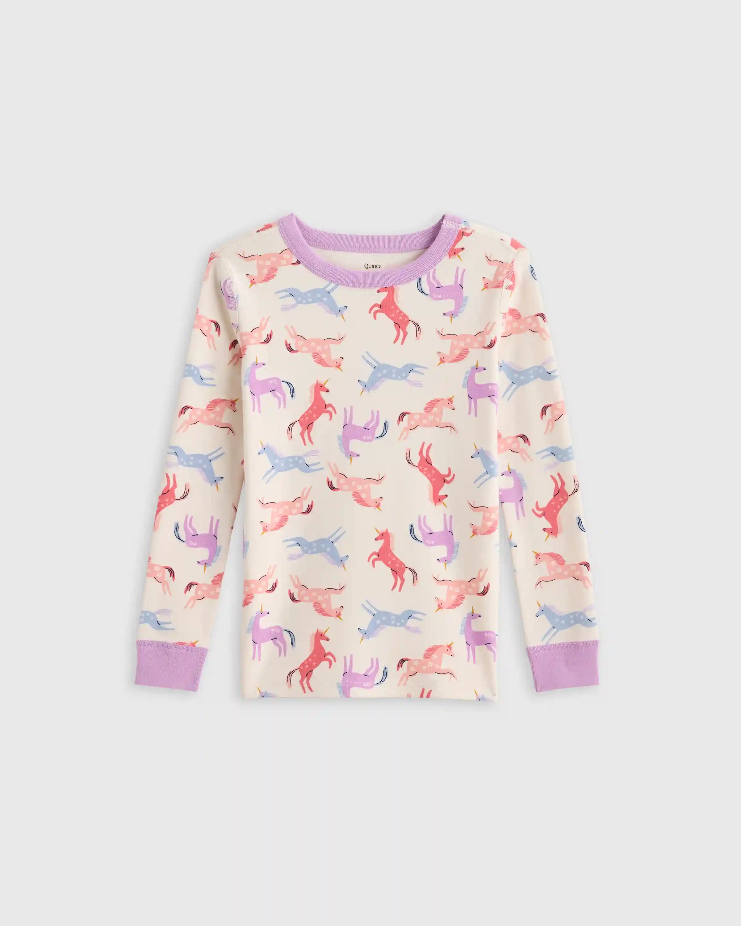 100% Organic Cotton Long Sleeve and Pant Pajama Set