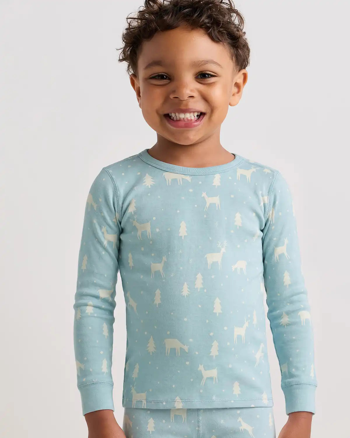 100% Organic Cotton Long Sleeve and Pant Pajama Set