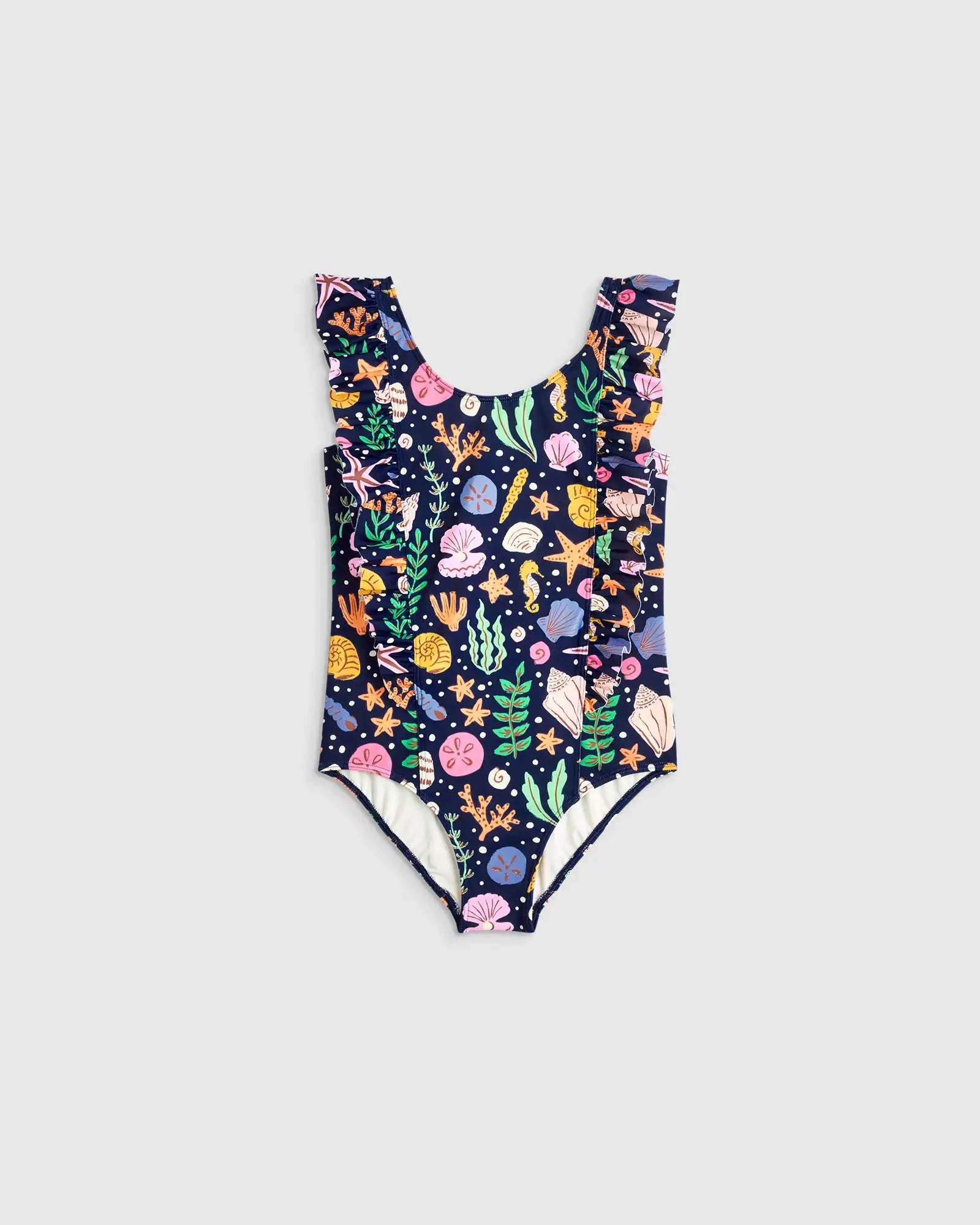 Ruffle One Piece Swimsuit