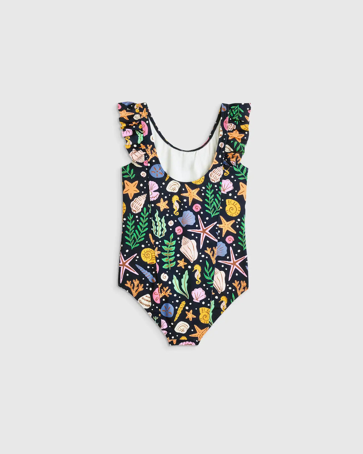 Ruffle One Piece Swimsuit