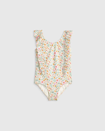 Ruffle One Piece Swimsuit