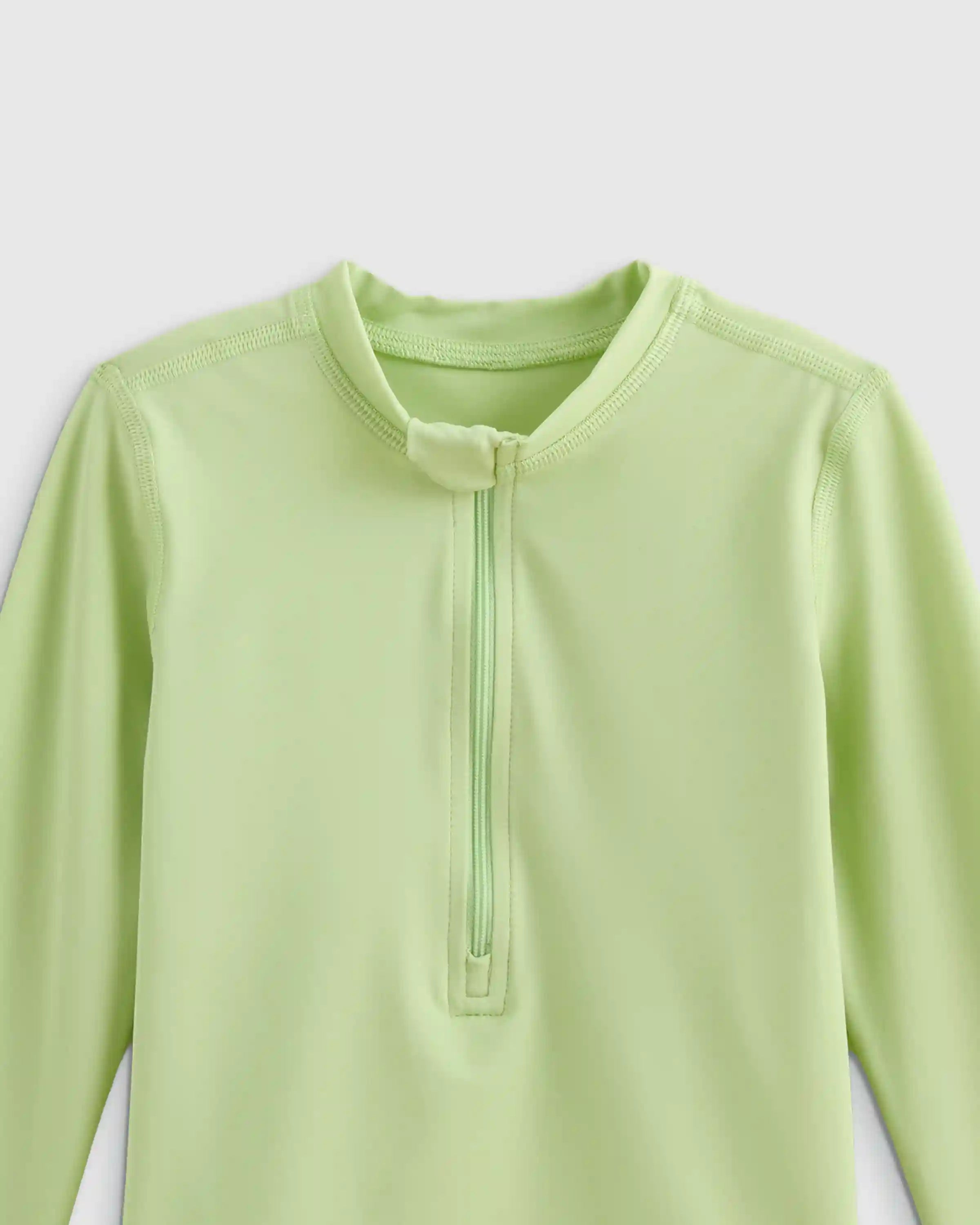 Long Sleeve Zip-Up Rash Guard