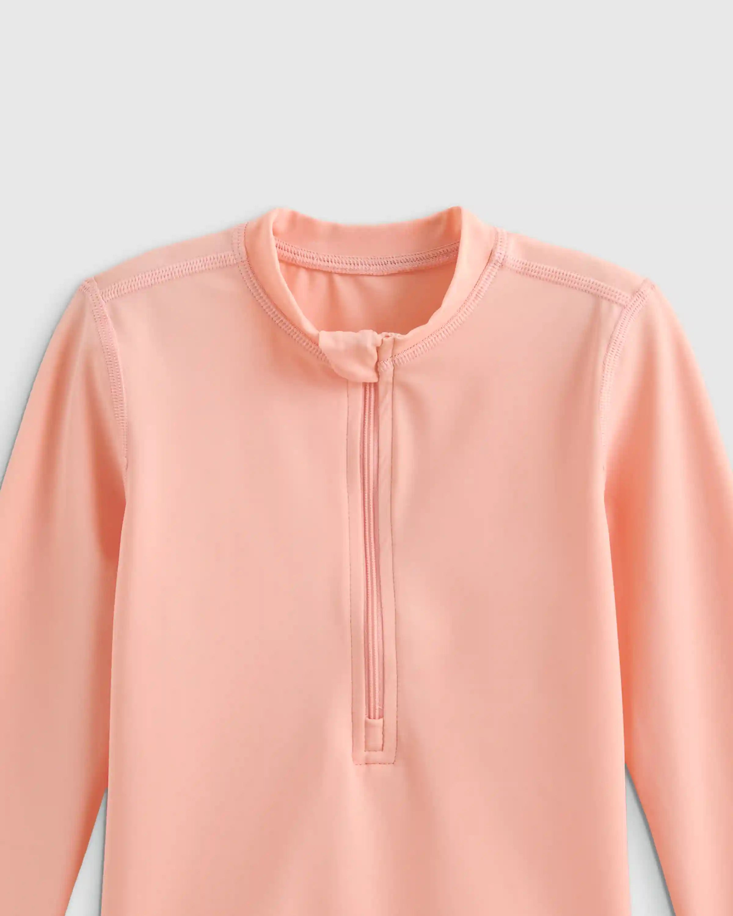 Long Sleeve Zip-Up Rash Guard
