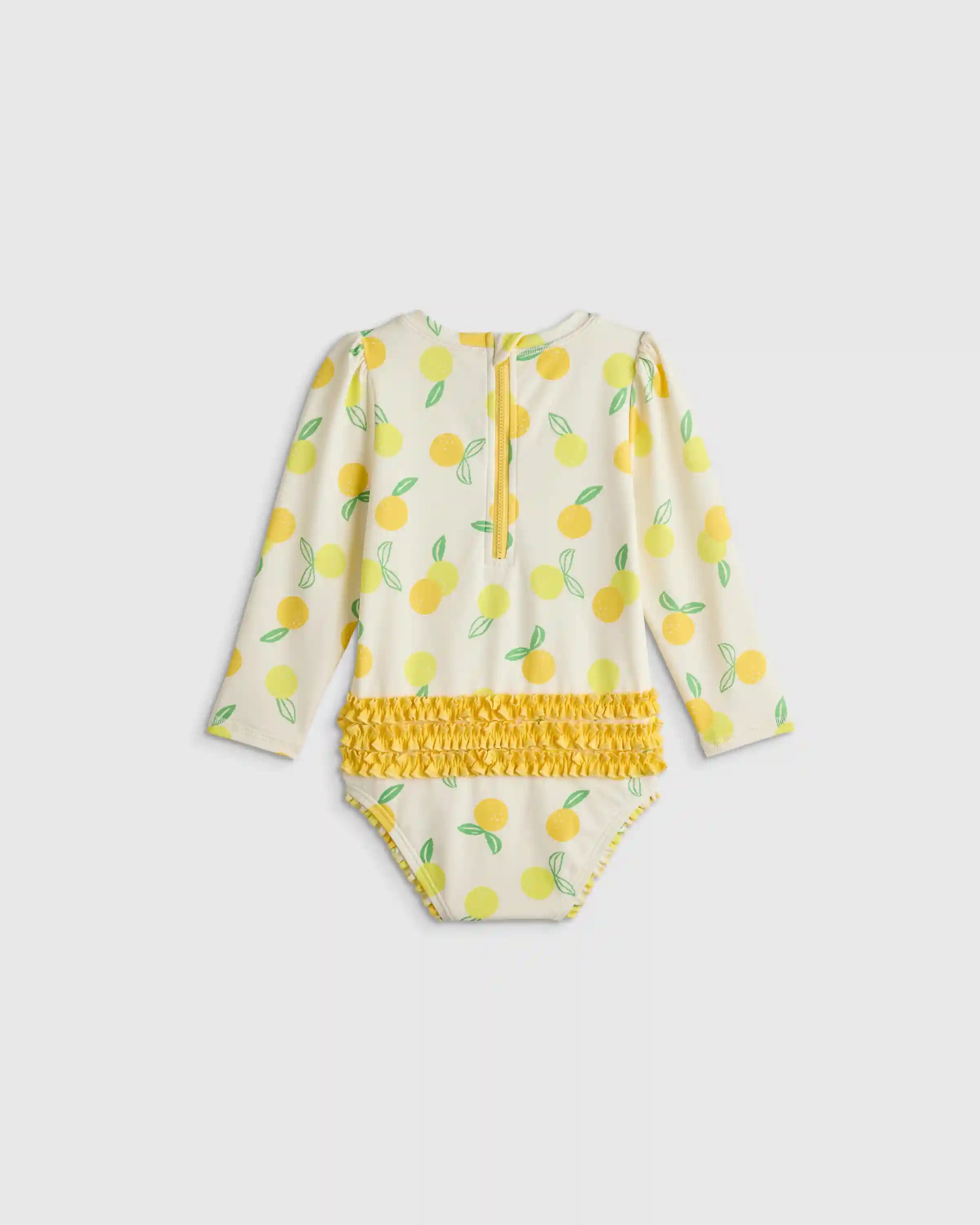 Long Sleeve Tie One-Piece Swimsuit