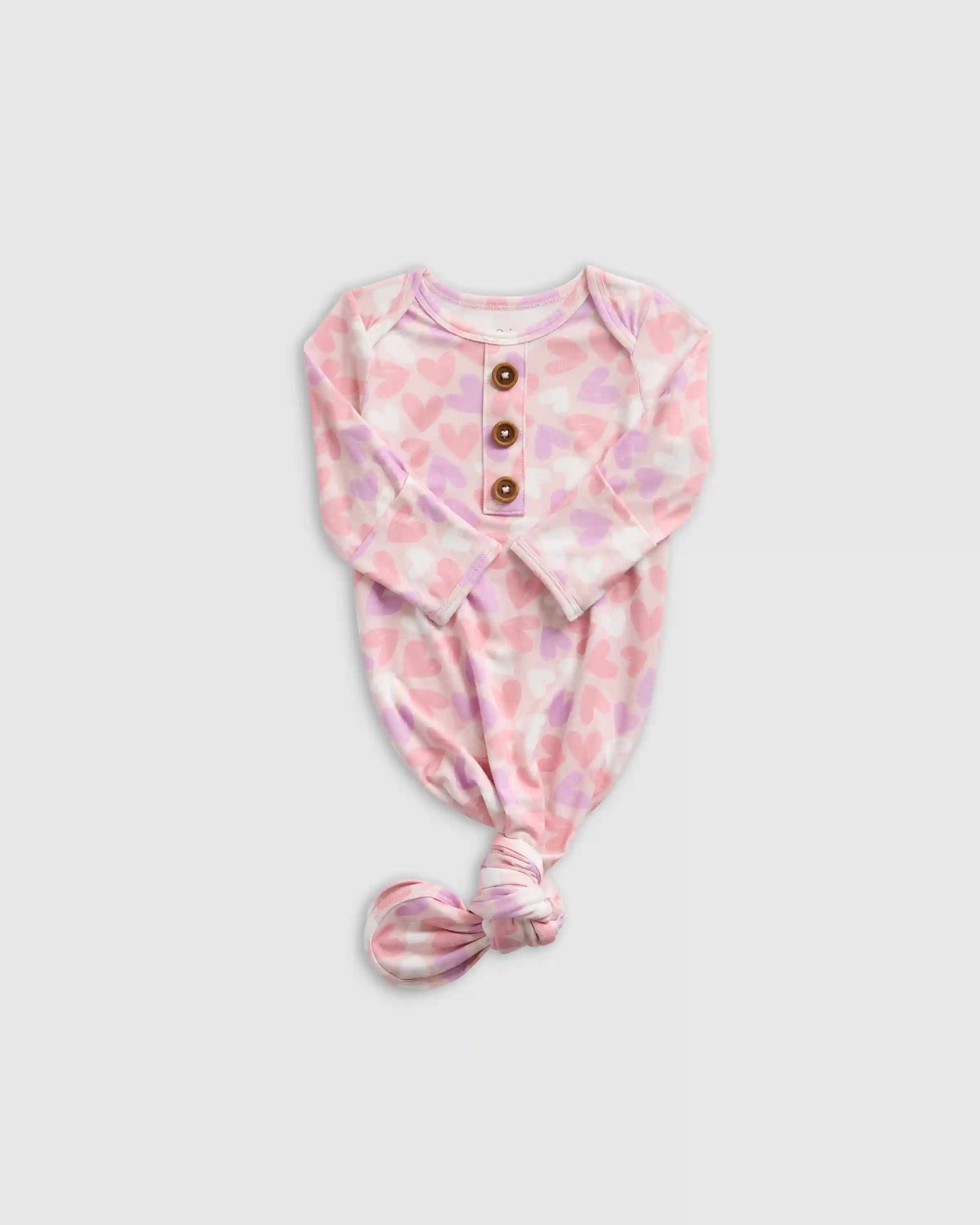 Bamboo Gown, Hat & Swaddle Layette Set