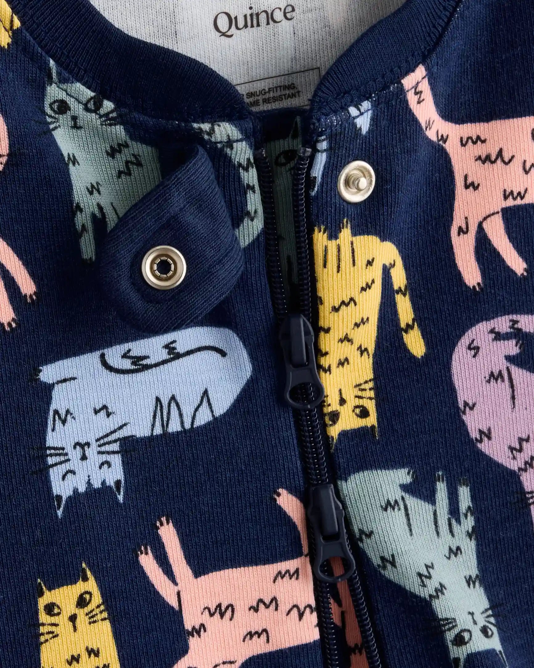 100% Organic Cotton Footie Pajama