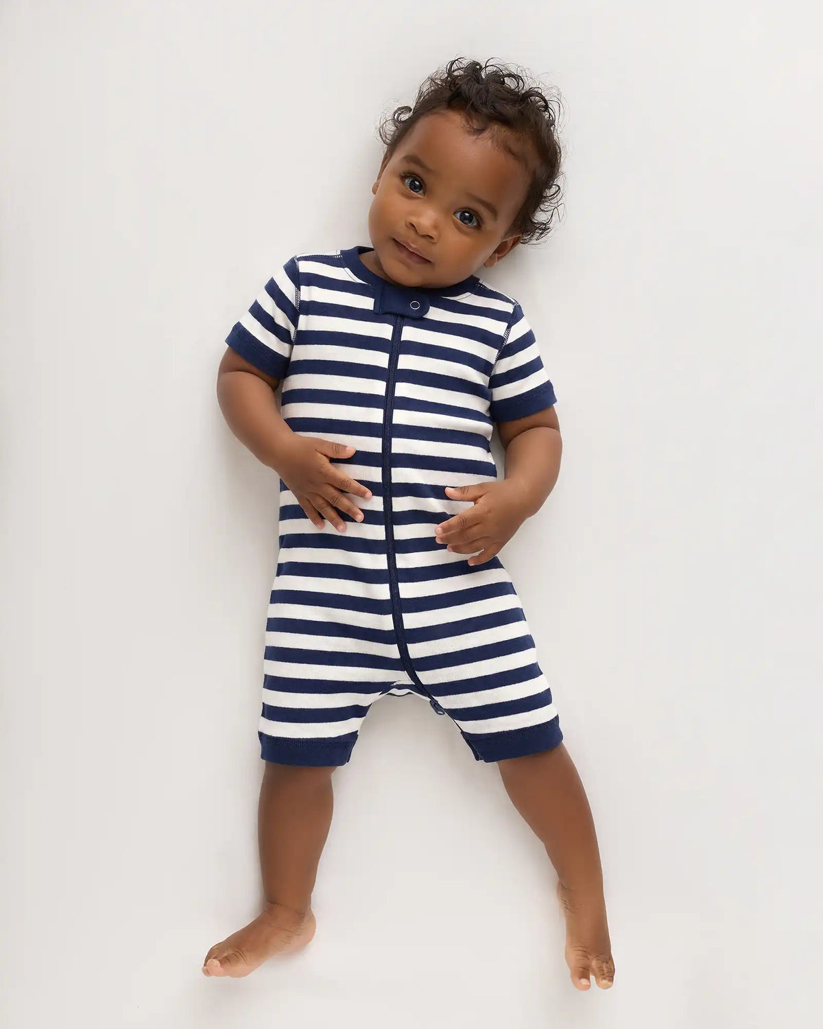 100% Organic Cotton Shortie Onesie Pajama